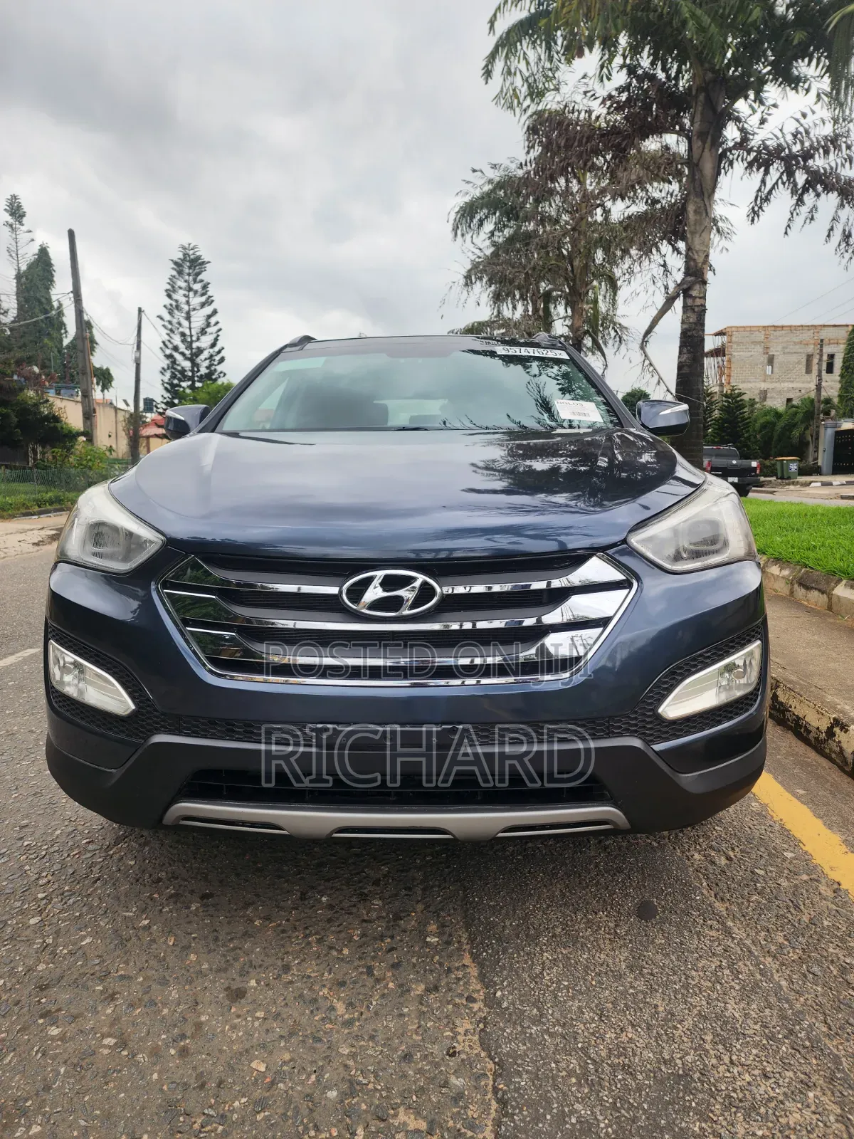 Hyundai Santa Fe GLS 4dr SUV (3.3L 6cyl 6A) 2014 Gray