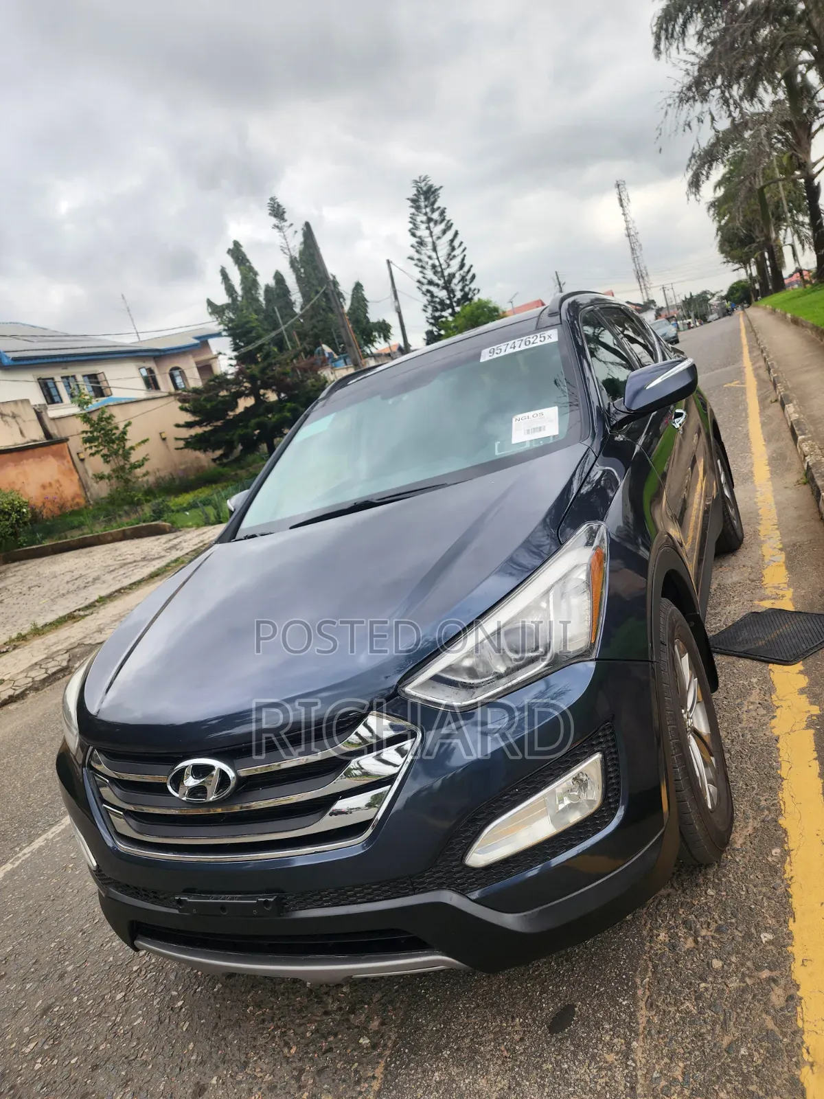 Hyundai Santa Fe GLS 4dr SUV (3.3L 6cyl 6A) 2014 Gray