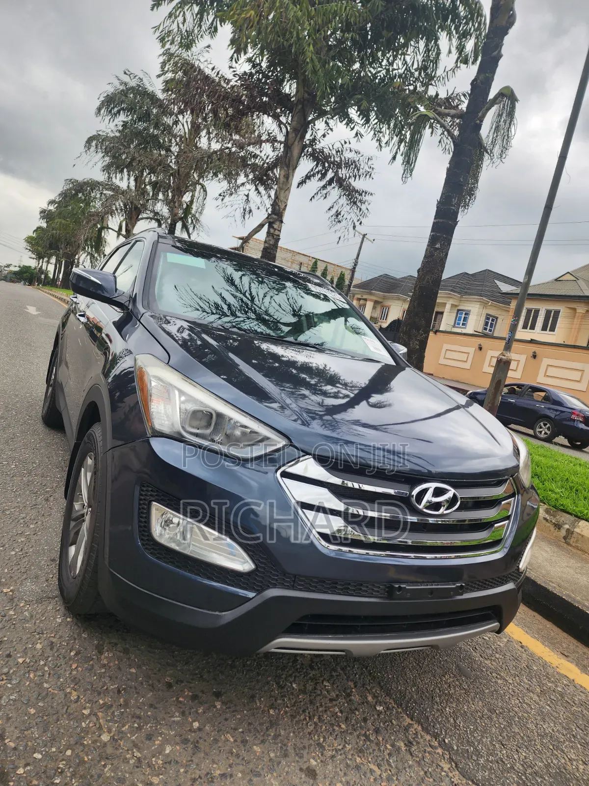 Hyundai Santa Fe GLS 4dr SUV (3.3L 6cyl 6A) 2014 Gray