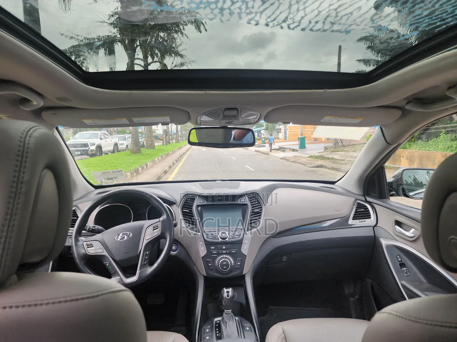 Hyundai Santa Fe GLS 4dr SUV (3.3L 6cyl 6A) 2014 Gray