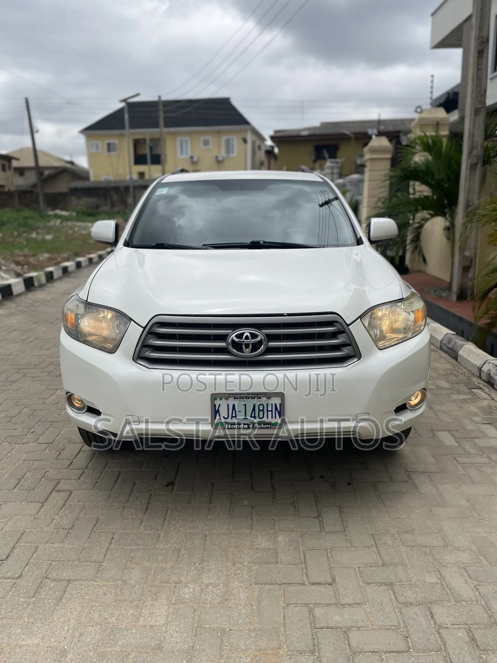 Toyota Highlander Limited 2008 White