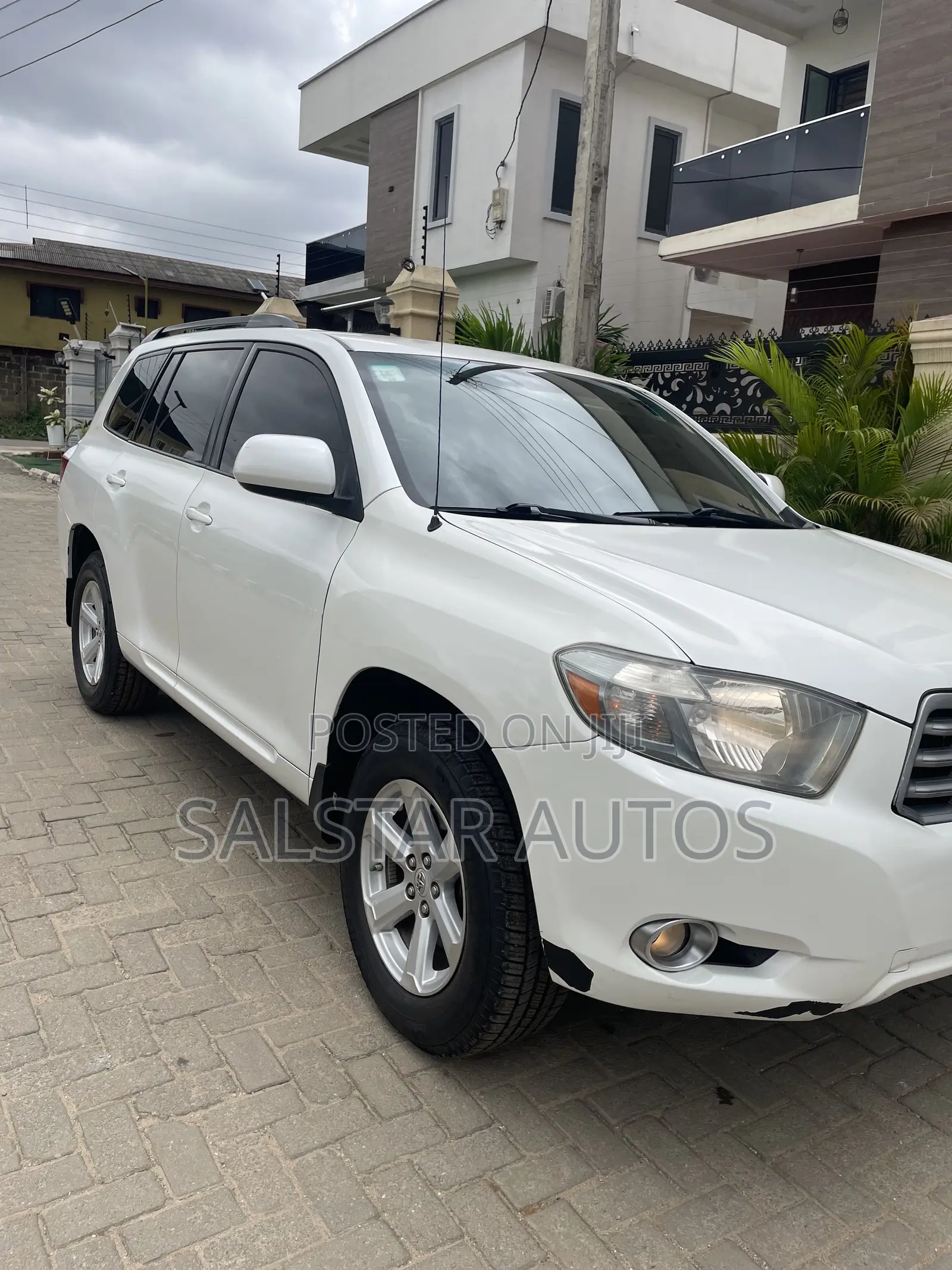 Toyota Highlander Limited 2008 White