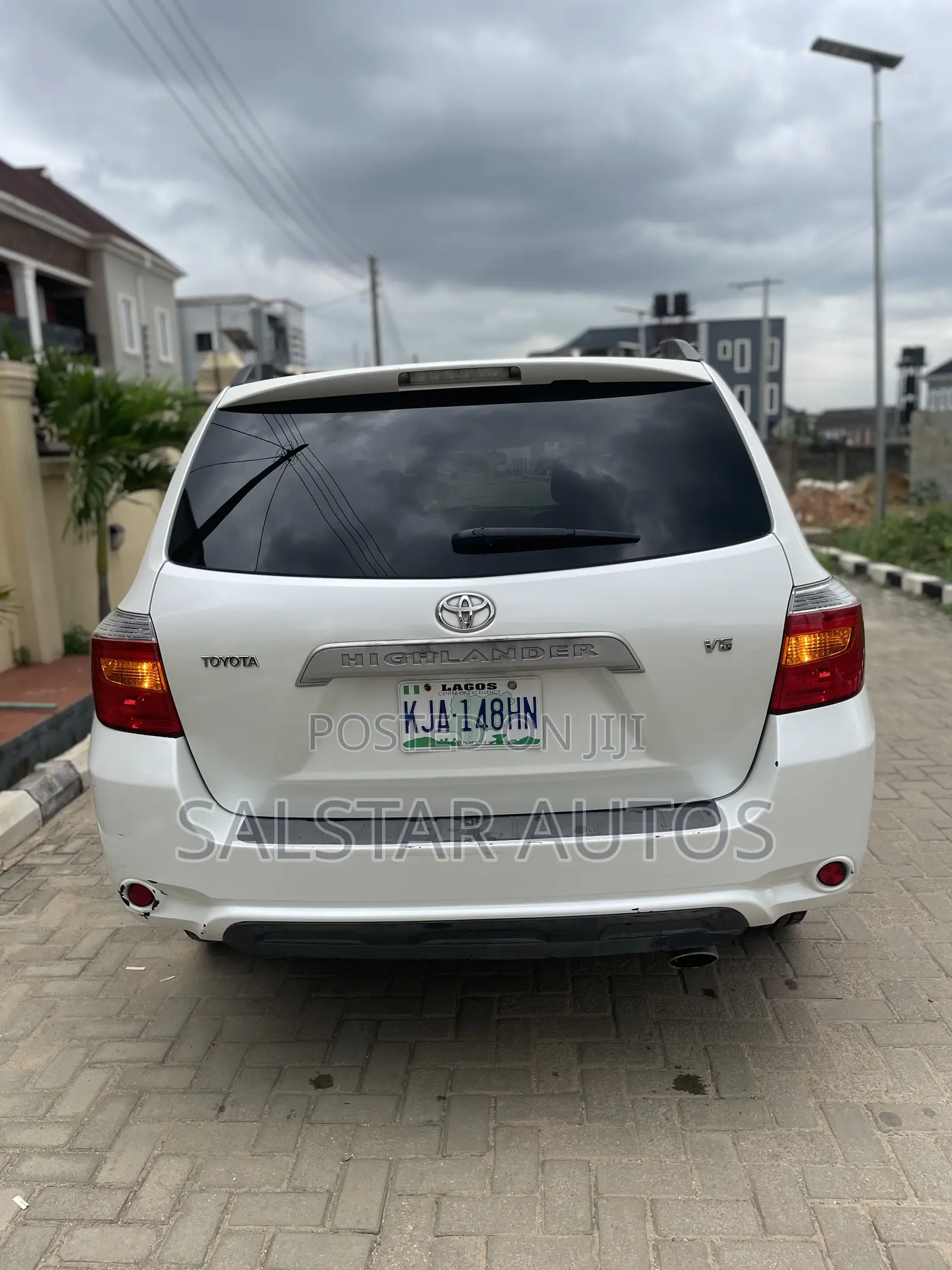 Toyota Highlander Limited 2008 White