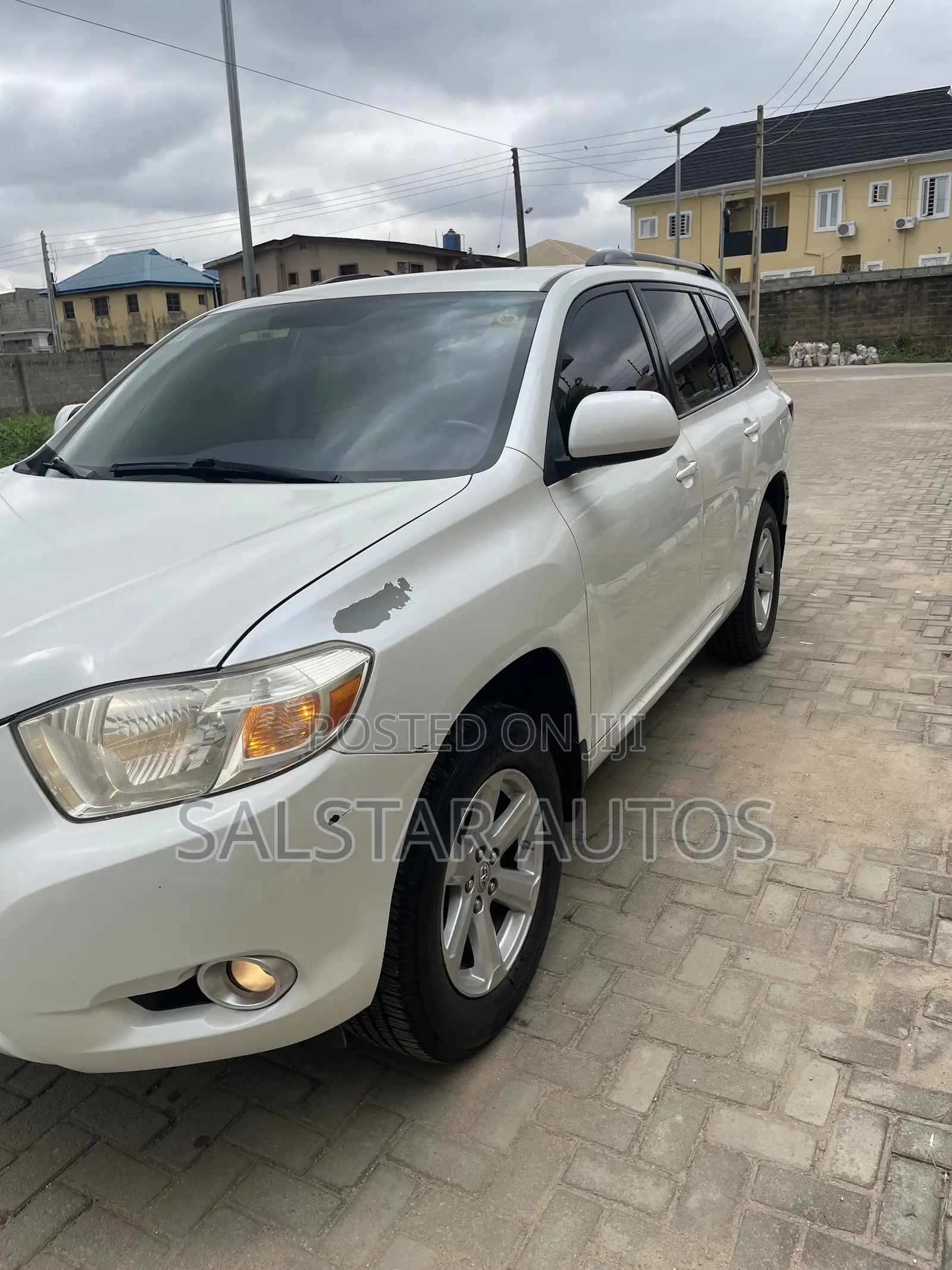Toyota Highlander Limited 2008 White