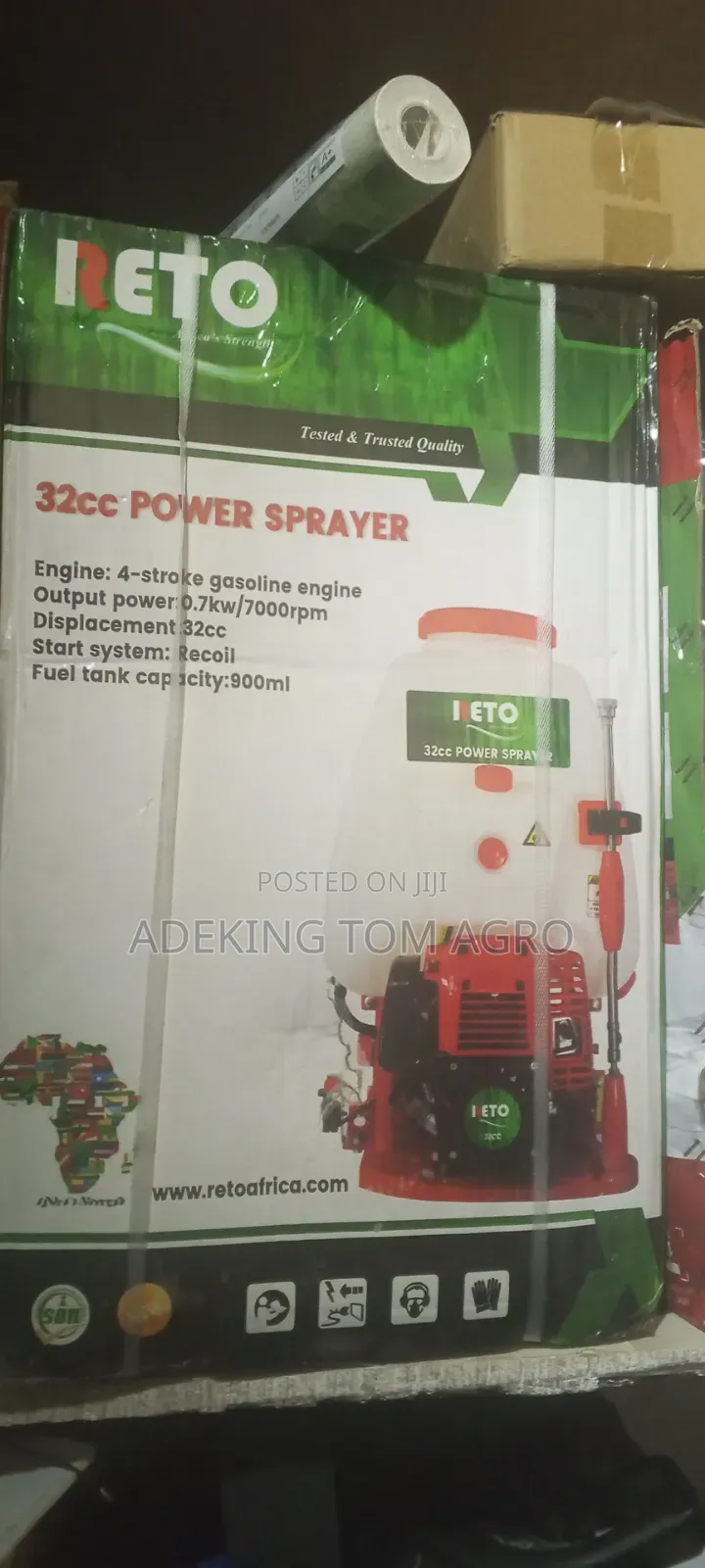 Farm and Home 4stroke Power Sprayer