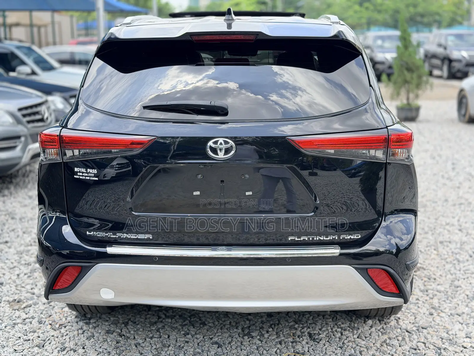 Toyota Highlander Platinum 2022 Black