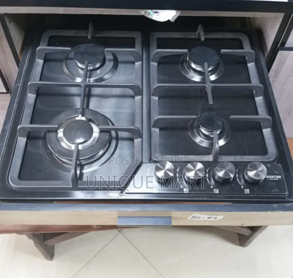 58cm Stainless Ashton Kitche 4 Gas Burner