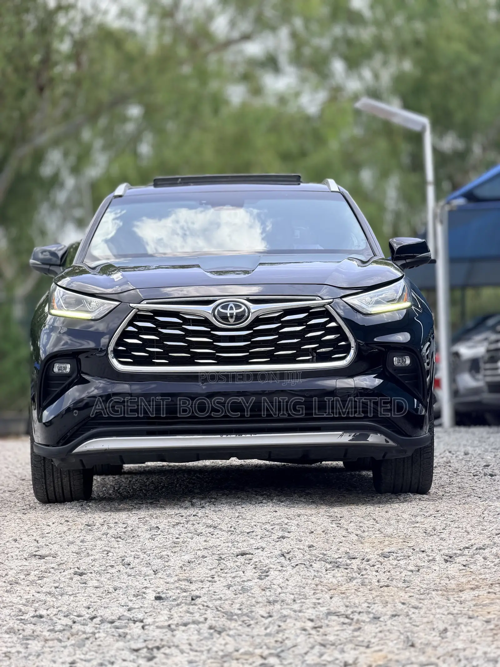 Toyota Highlander Platinum 2022 Black