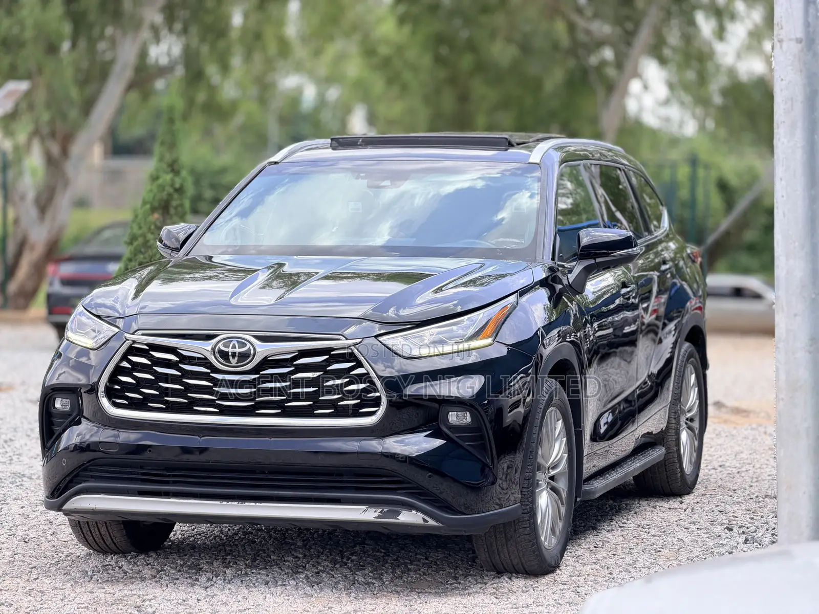 Toyota Highlander Platinum 2022 Black