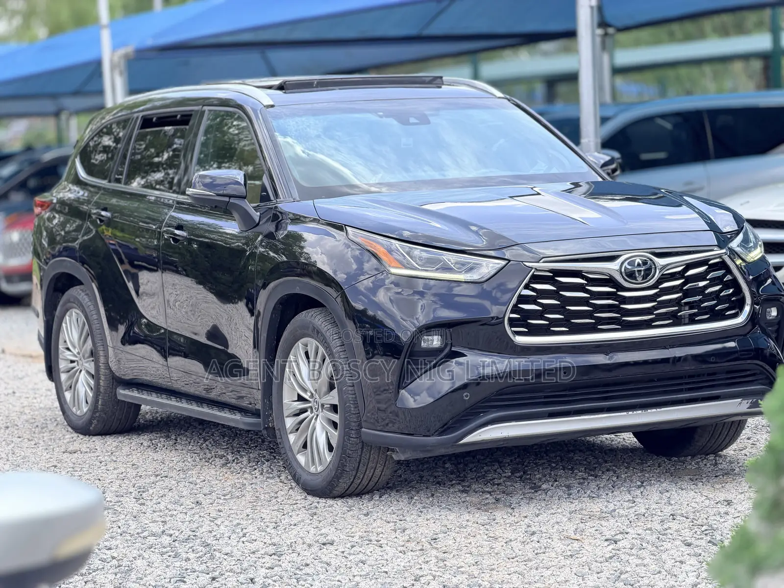 Toyota Highlander Platinum 2022 Black