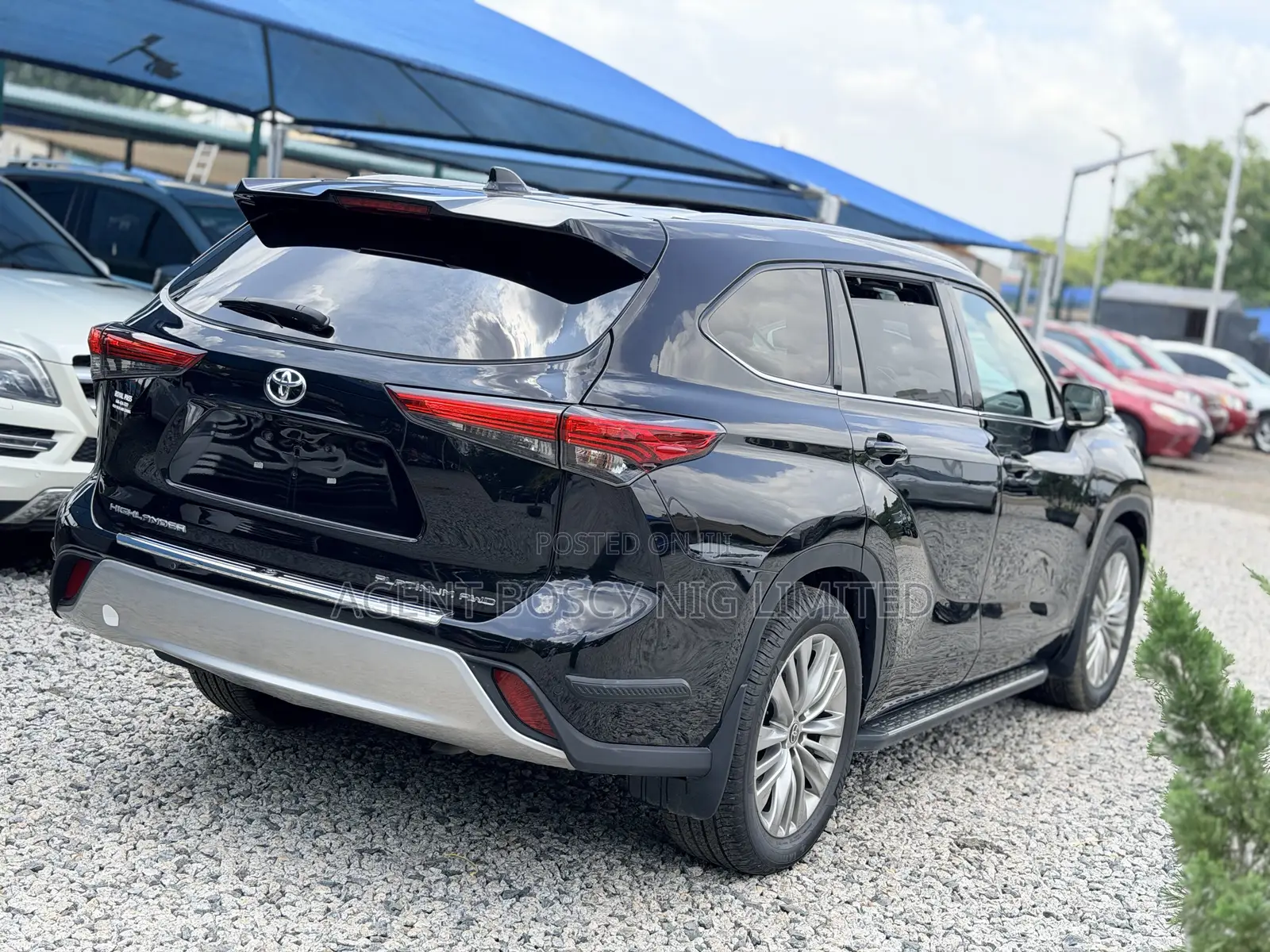 Toyota Highlander Platinum 2022 Black