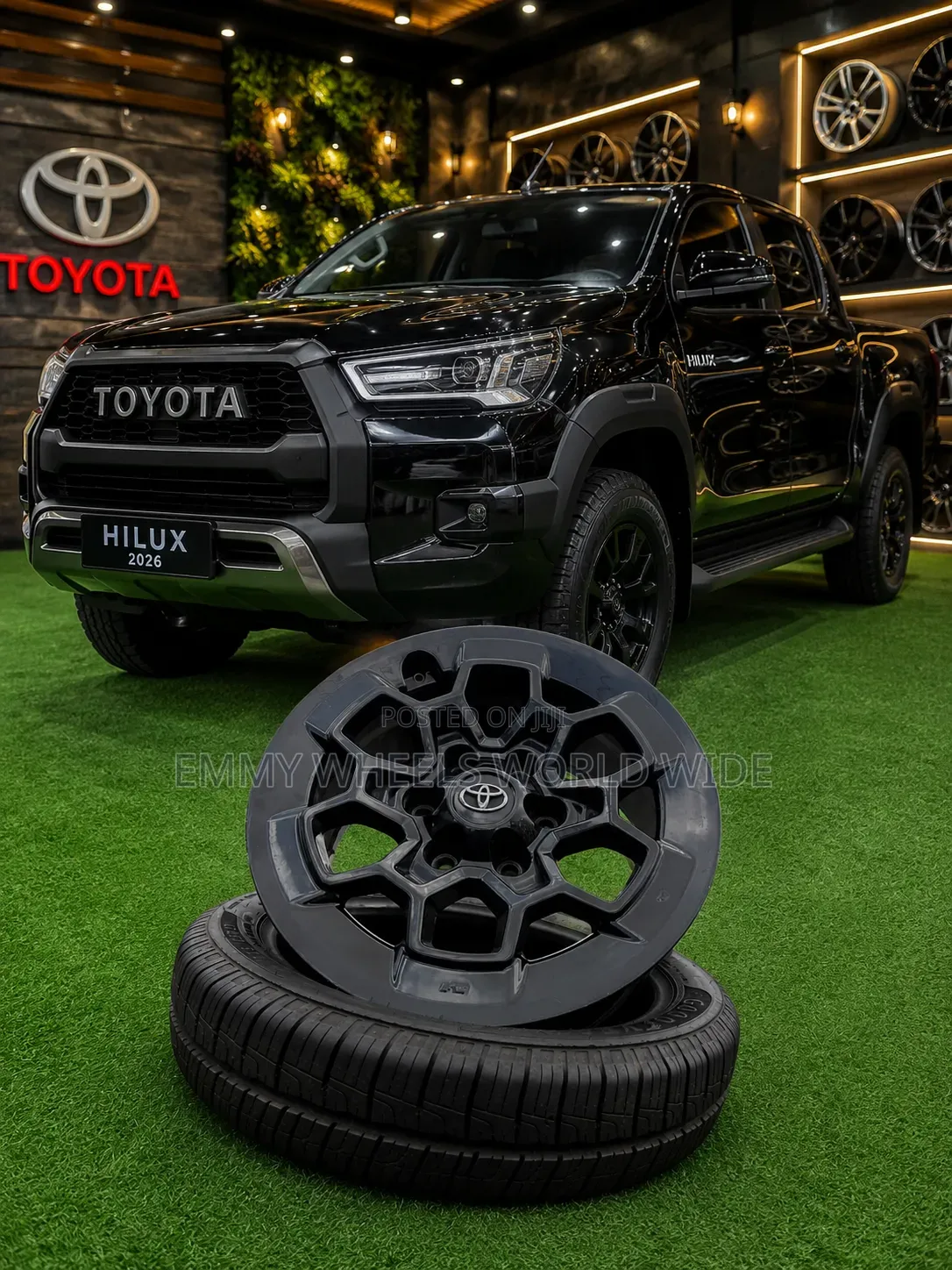 17inch for Toyota Hilux Newer Model Glose Black Available in Stock