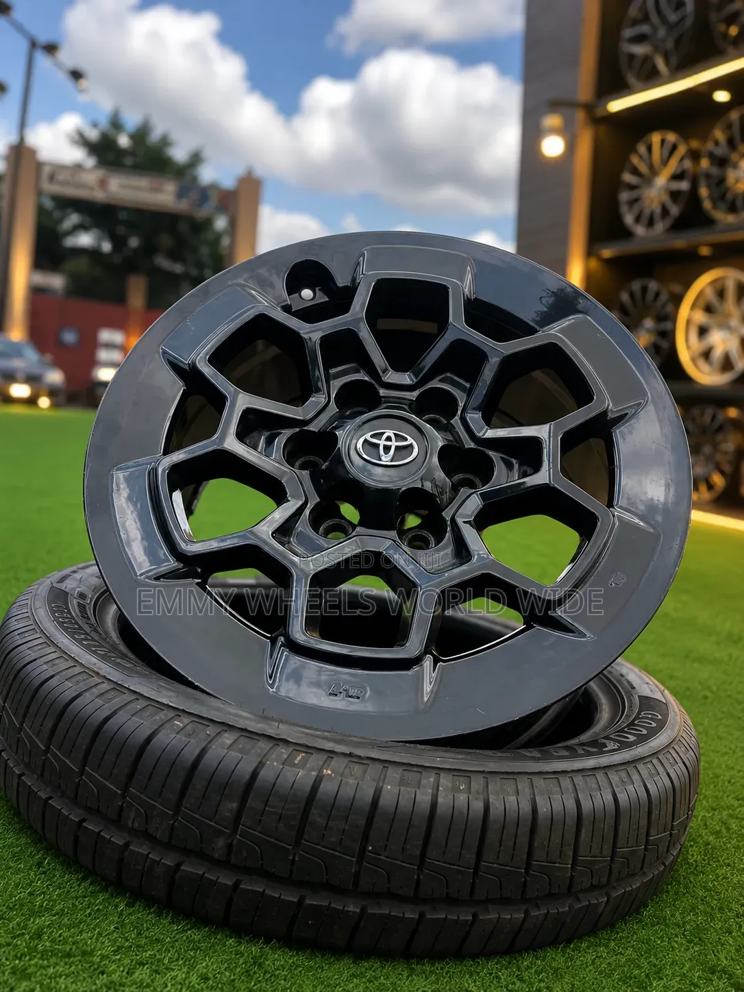 17inch for Toyota Hilux Newer Model Glose Black Available in Stock