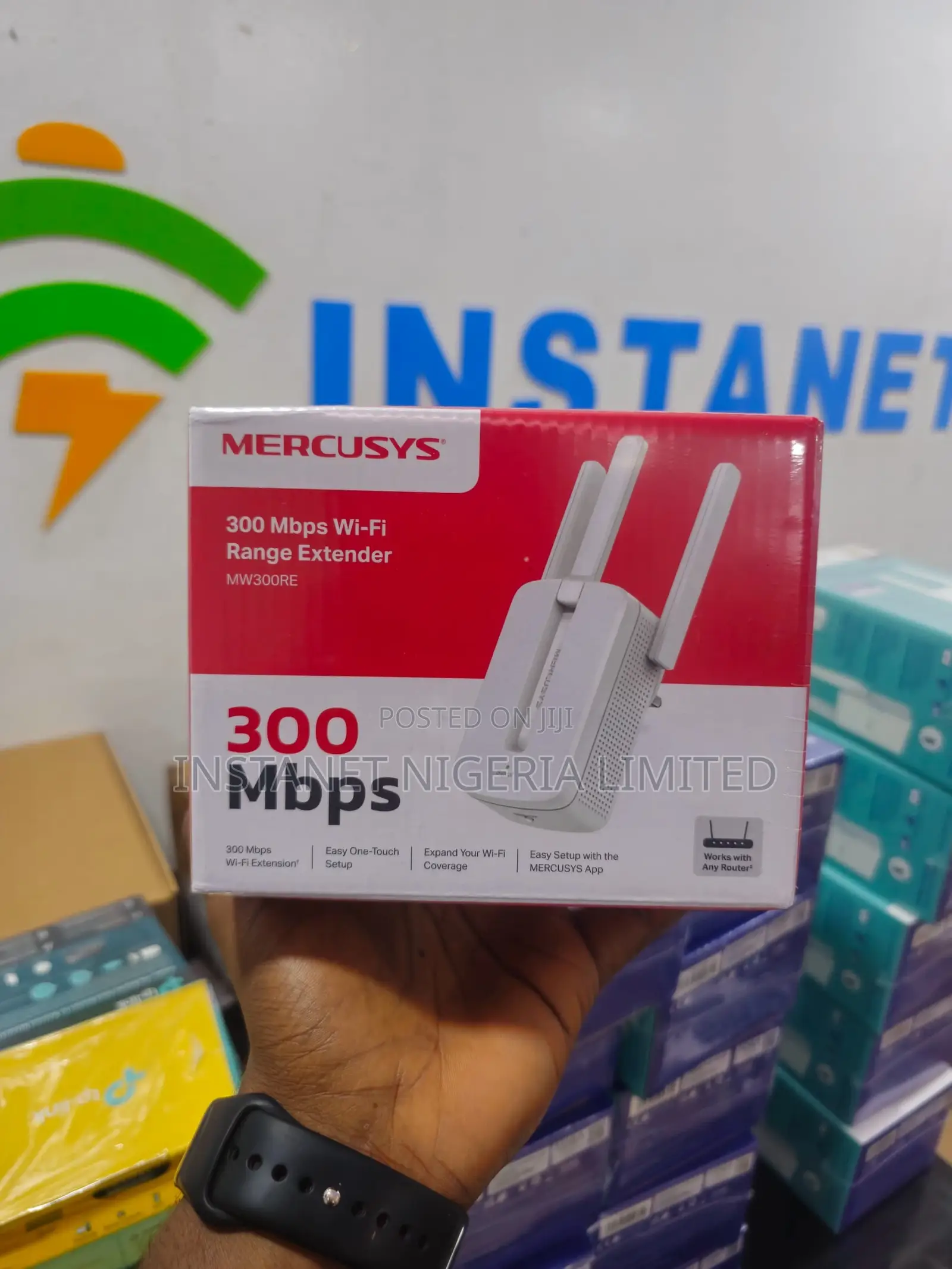 Mercusys MW300RE 300 MBPS Wi-Fi Range Extender