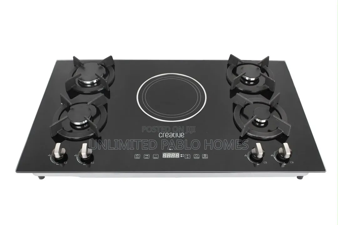2 Gas and 1 Eletric Hybrid Built-in Cooker -Maxilon Italy