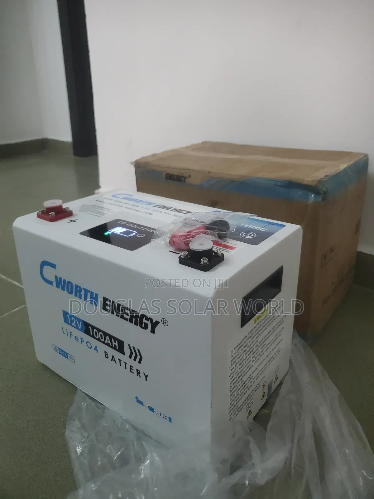 Cworth Energy 100AH 12V Lithium Battery