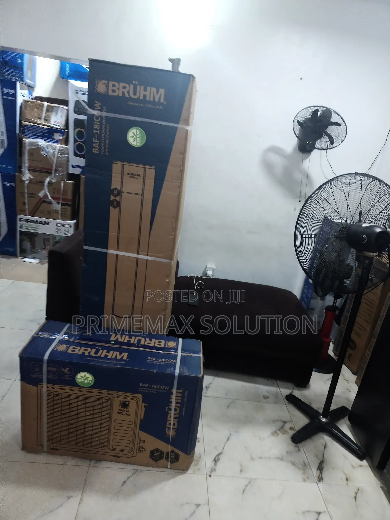 Stay Cool All Day With Bruhm’s Powerful 2-Ton Floor Standing AC