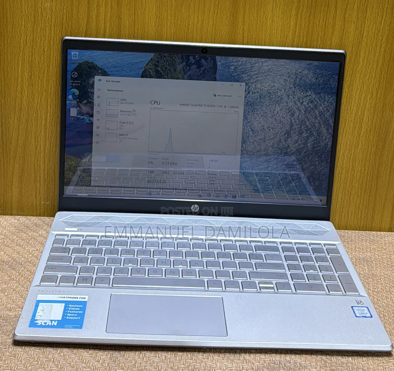 Laptop HP Pavilion 15 8GB Intel Core i5 SSD 256GB