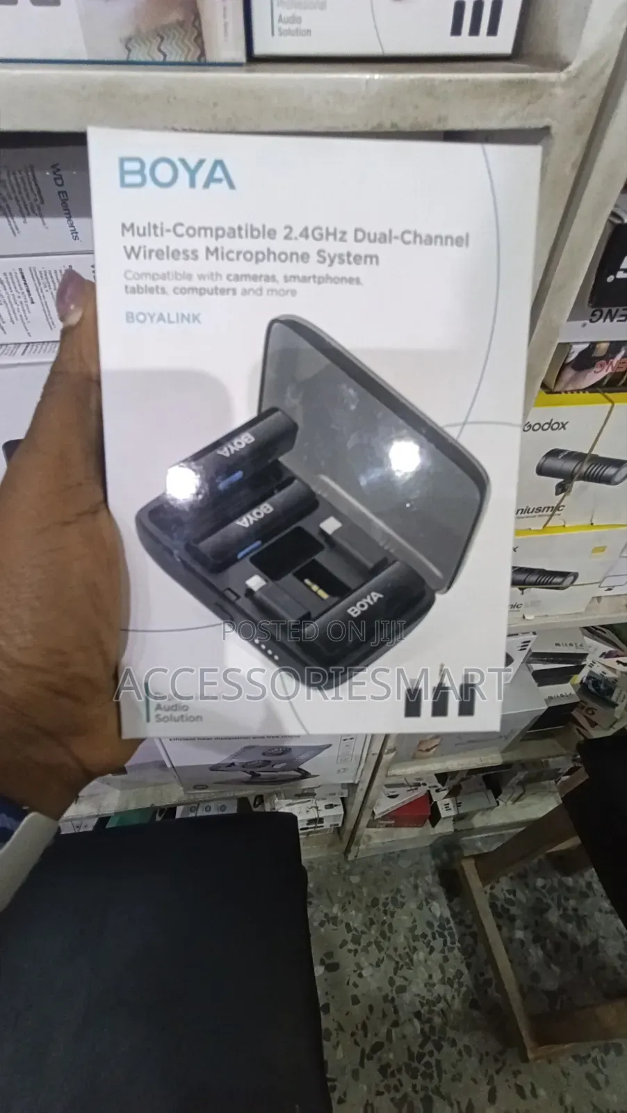 Boyalink Wireless Noise Cancelling Microphone
