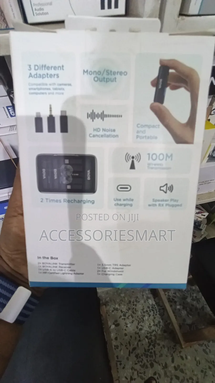 Boyalink Wireless Noise Cancelling Microphone