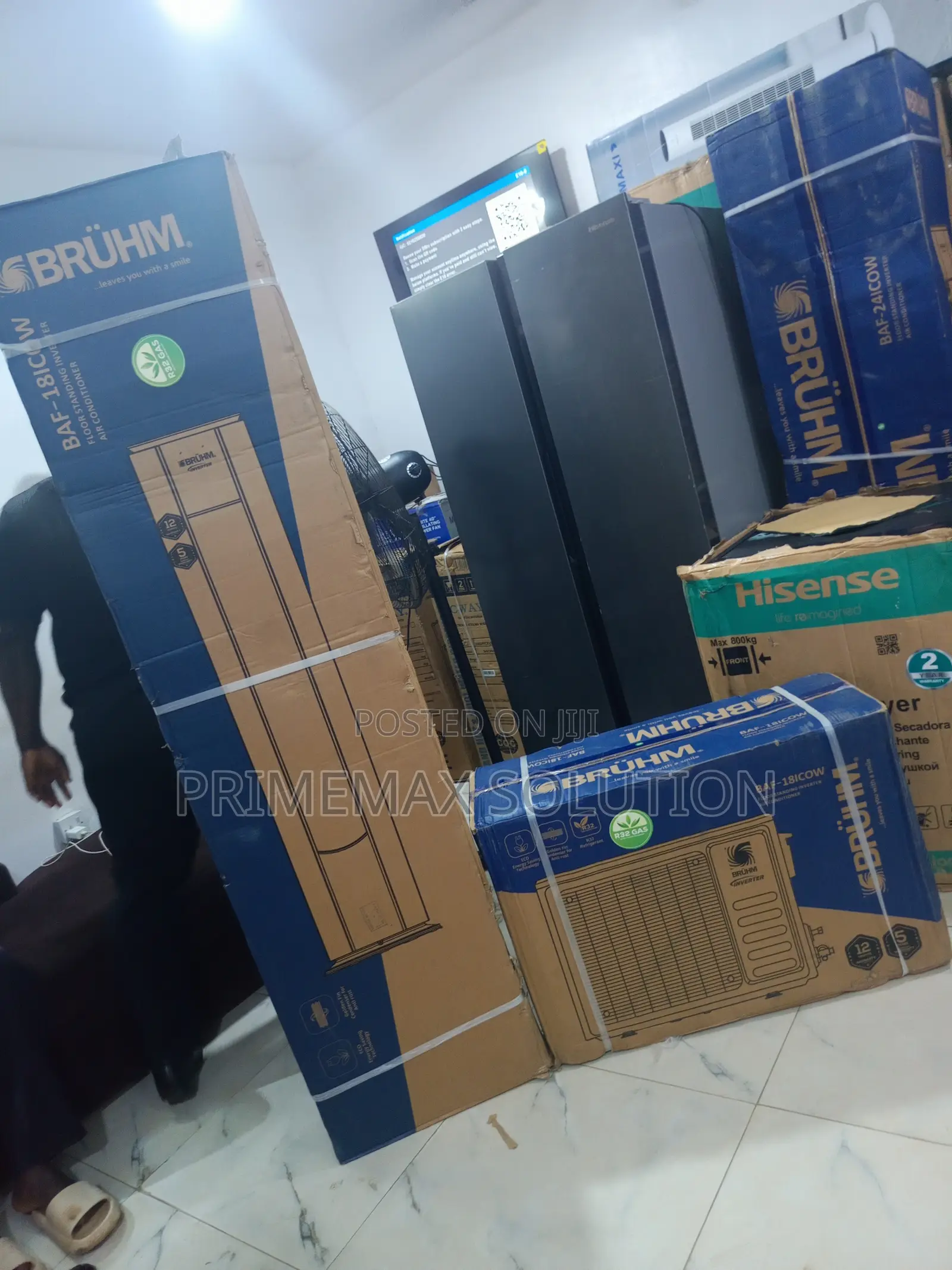 Feel the Difference – Bruhm 2-Ton Inverter Floor Standing AC