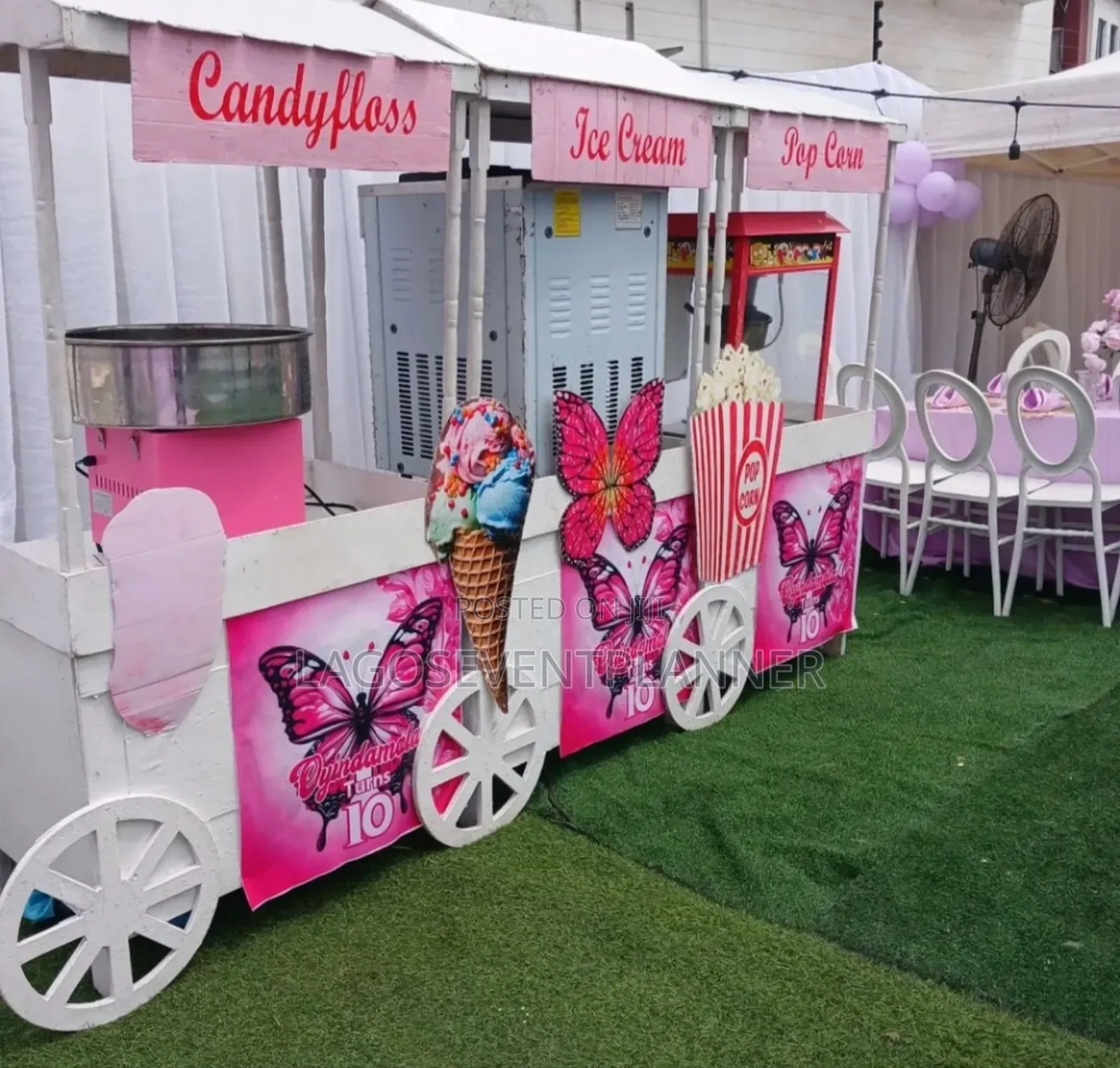 Kiddies Funfood Services Event Planner Ice Cream Popcorn Candy Floss