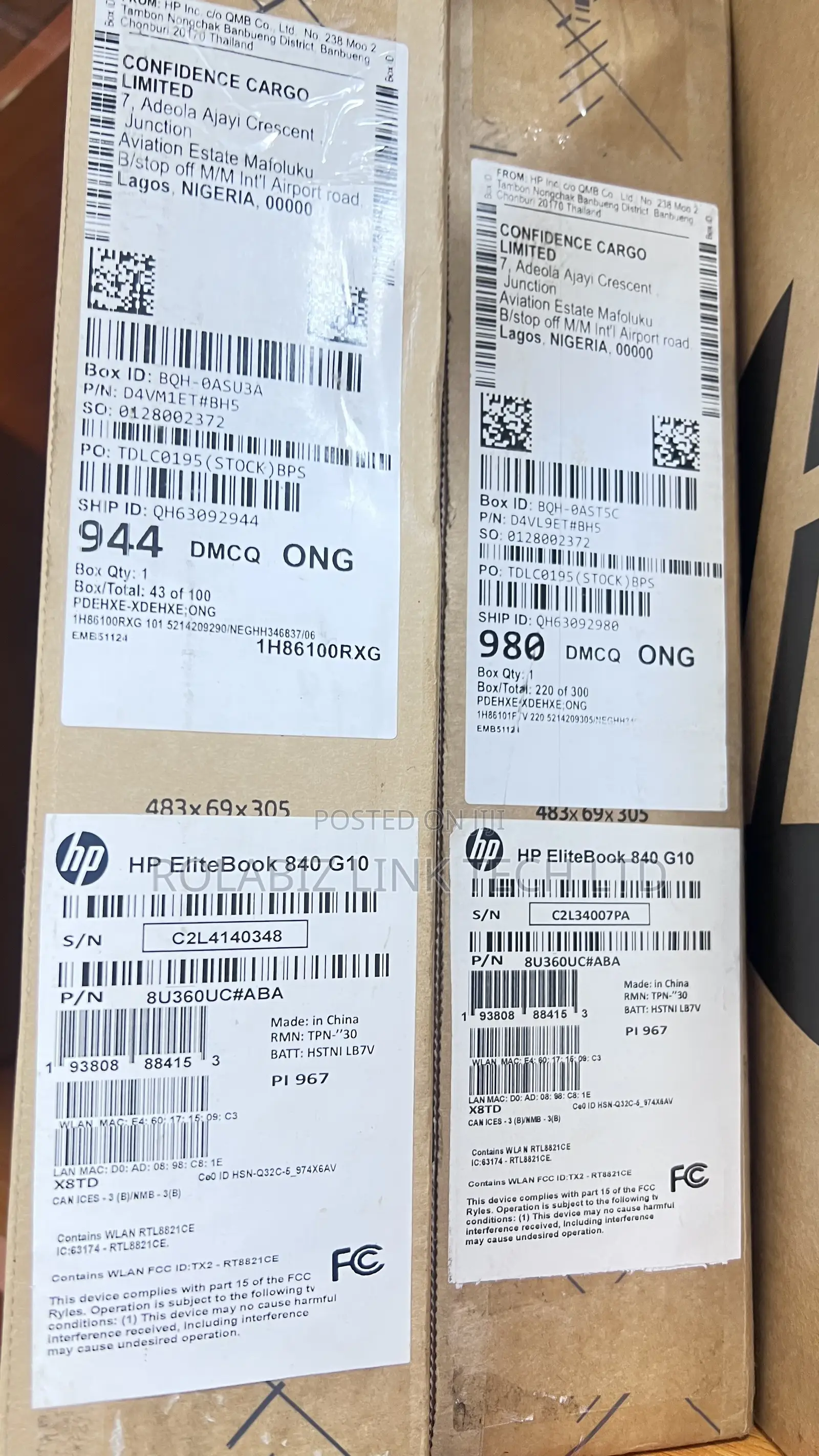New Laptop HP EliteBook 840 10 16GB Intel Core i7 SSD 512GB