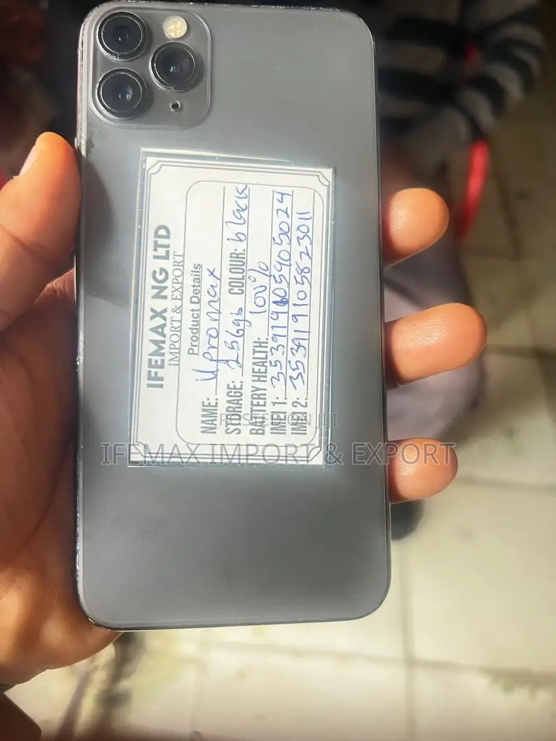 Apple iPhone 11 Pro Max 256 GB Black