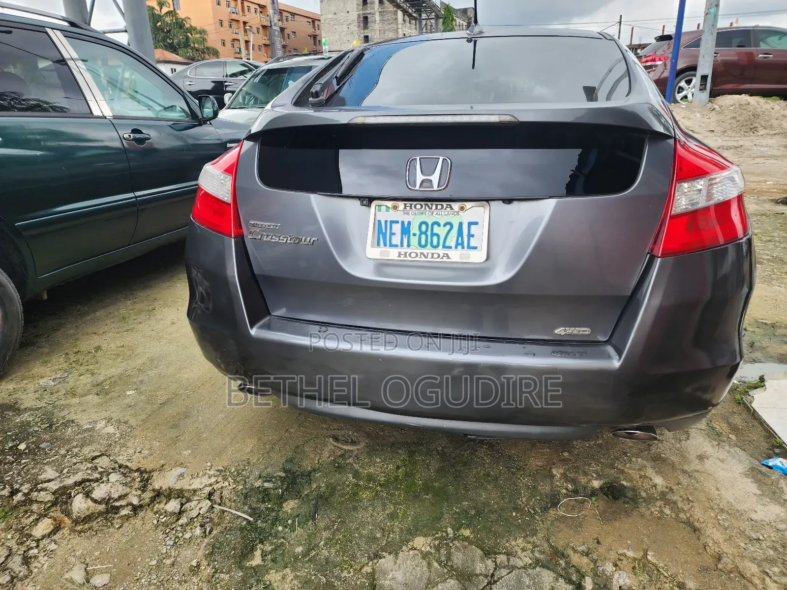 Honda Accord Crosstour EX-L AWD 2010 Gray