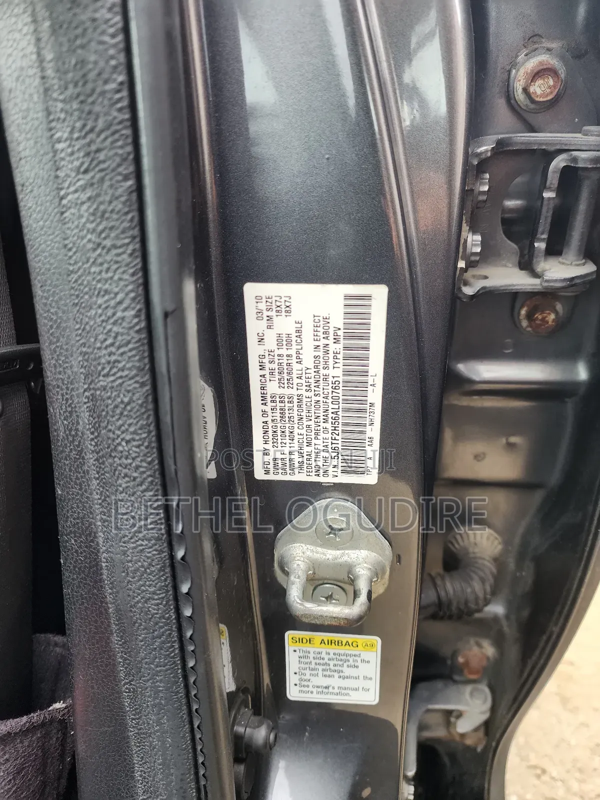 Honda Accord Crosstour EX-L AWD 2010 Gray