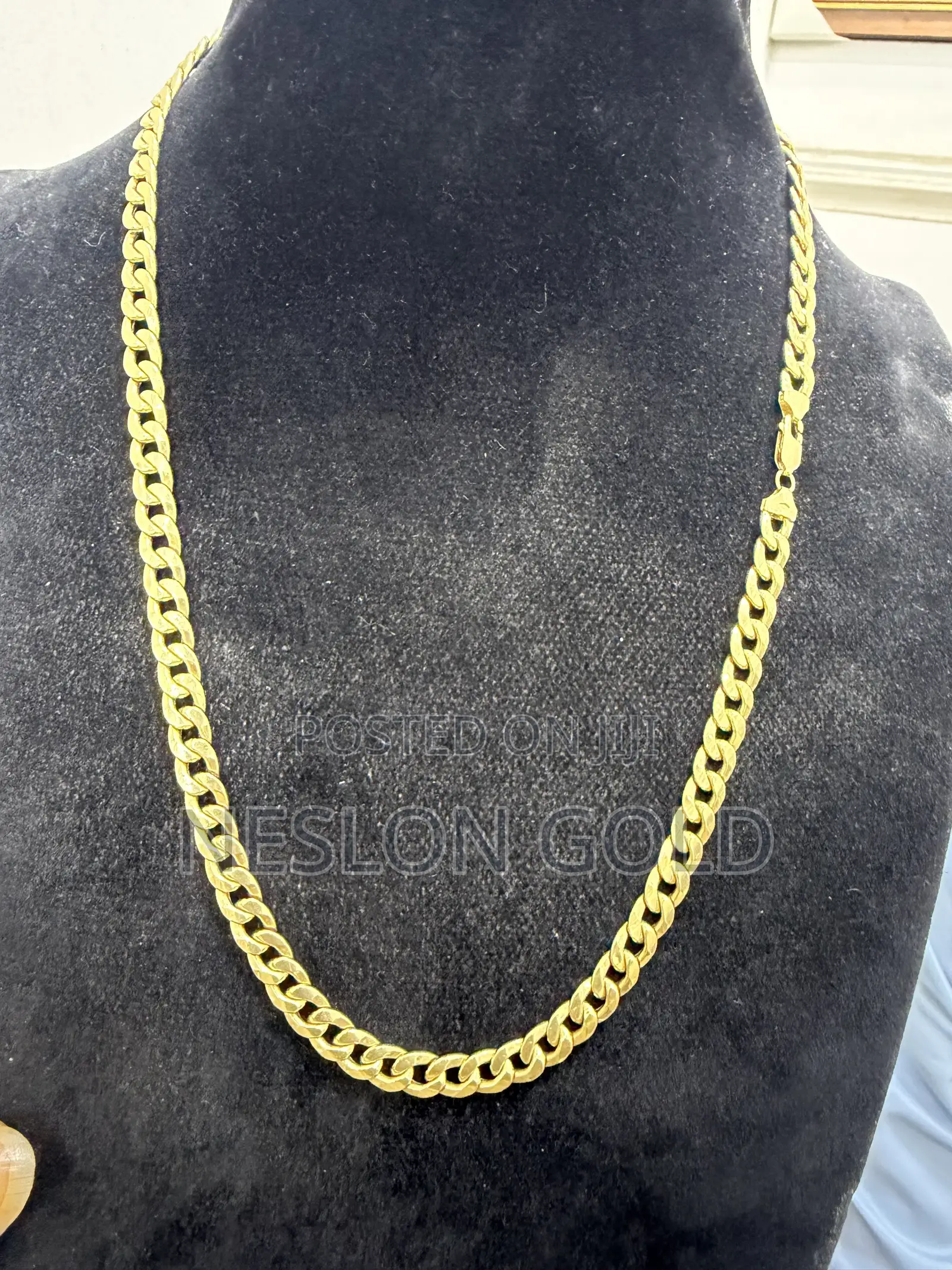 ITALY 750 Tested 18karat Solid Gold Cuban