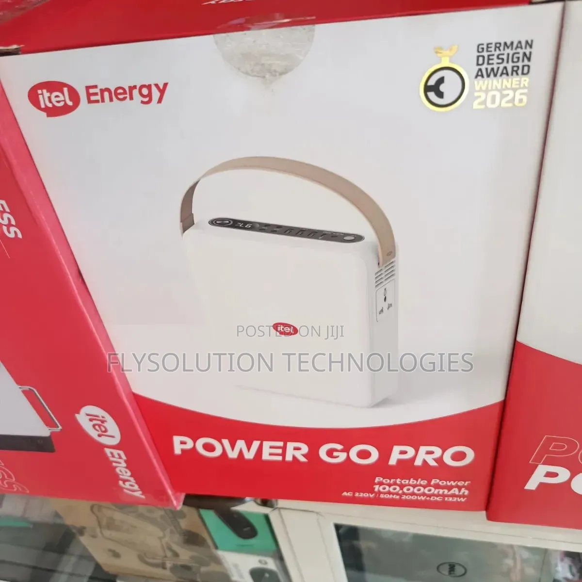 Itel Energy Power Go Pro Portable Power Station 100,000mAh 200W Output