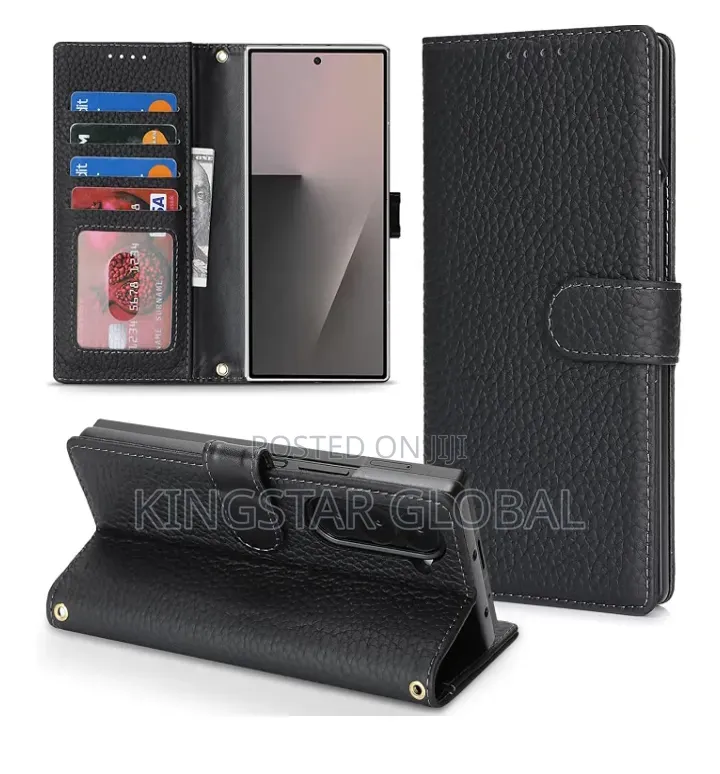 Leather Case for Samsung Galaxy Z Fold 6