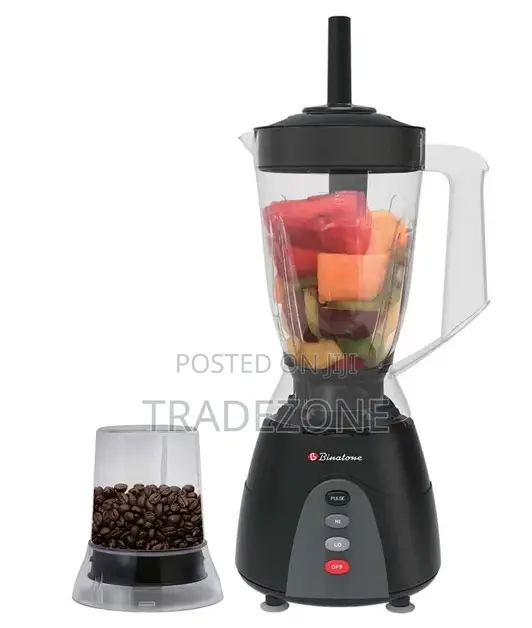 Binatone 350W 1.5Liters Blender Grinder With Stick | BLG-452 (Black)