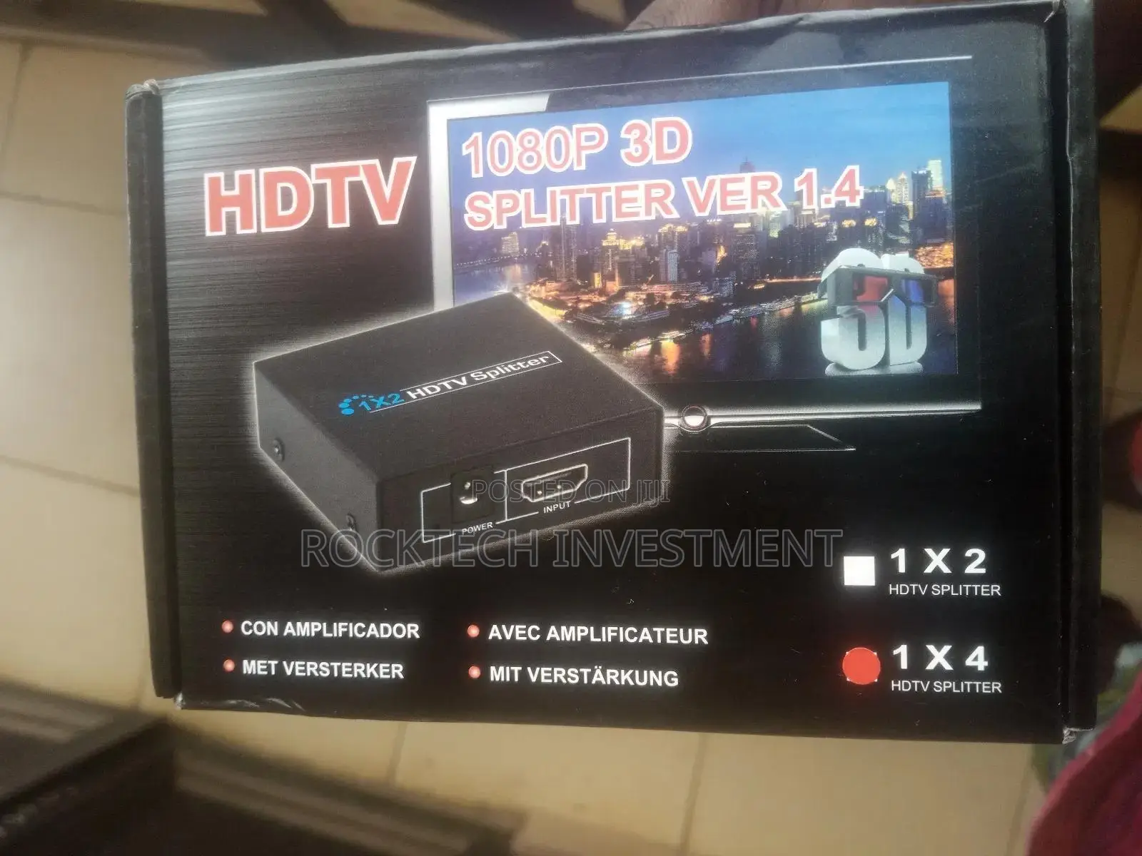 1x4 HDTV Splitter