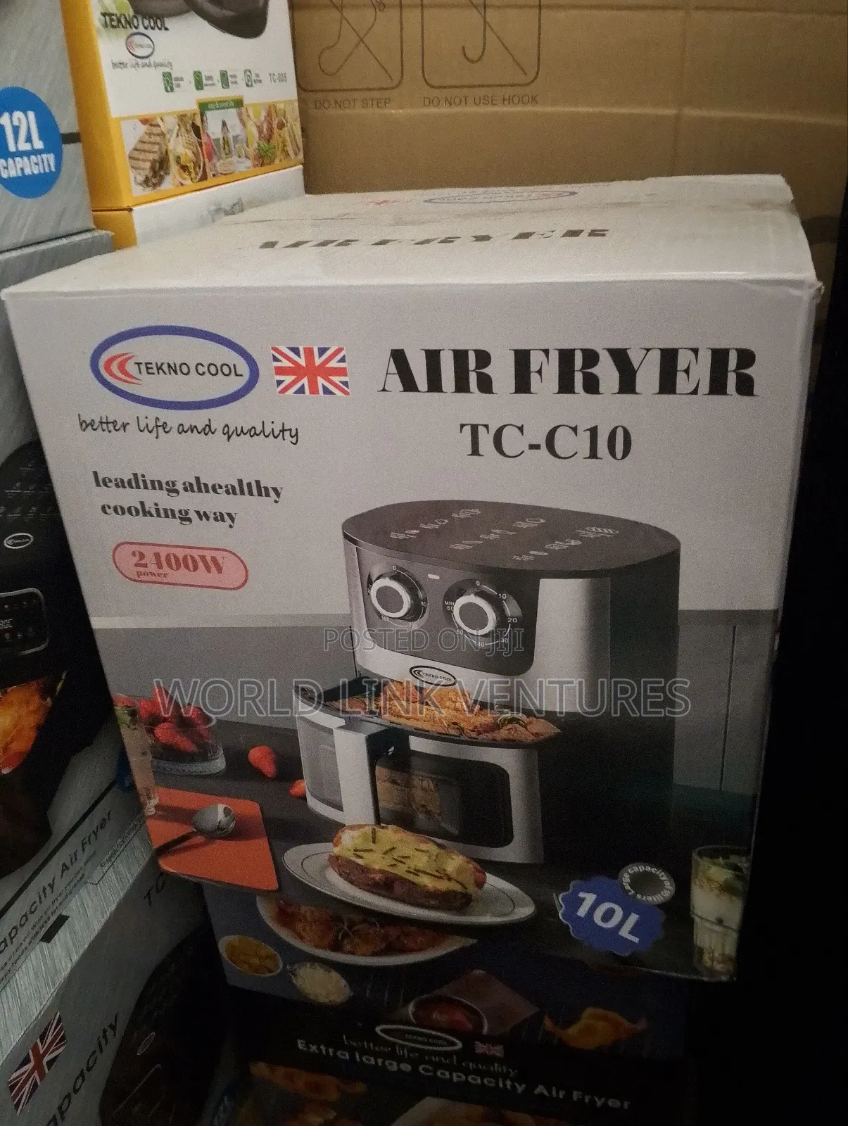 TEKNO COOL Air Fryer 10 Liters