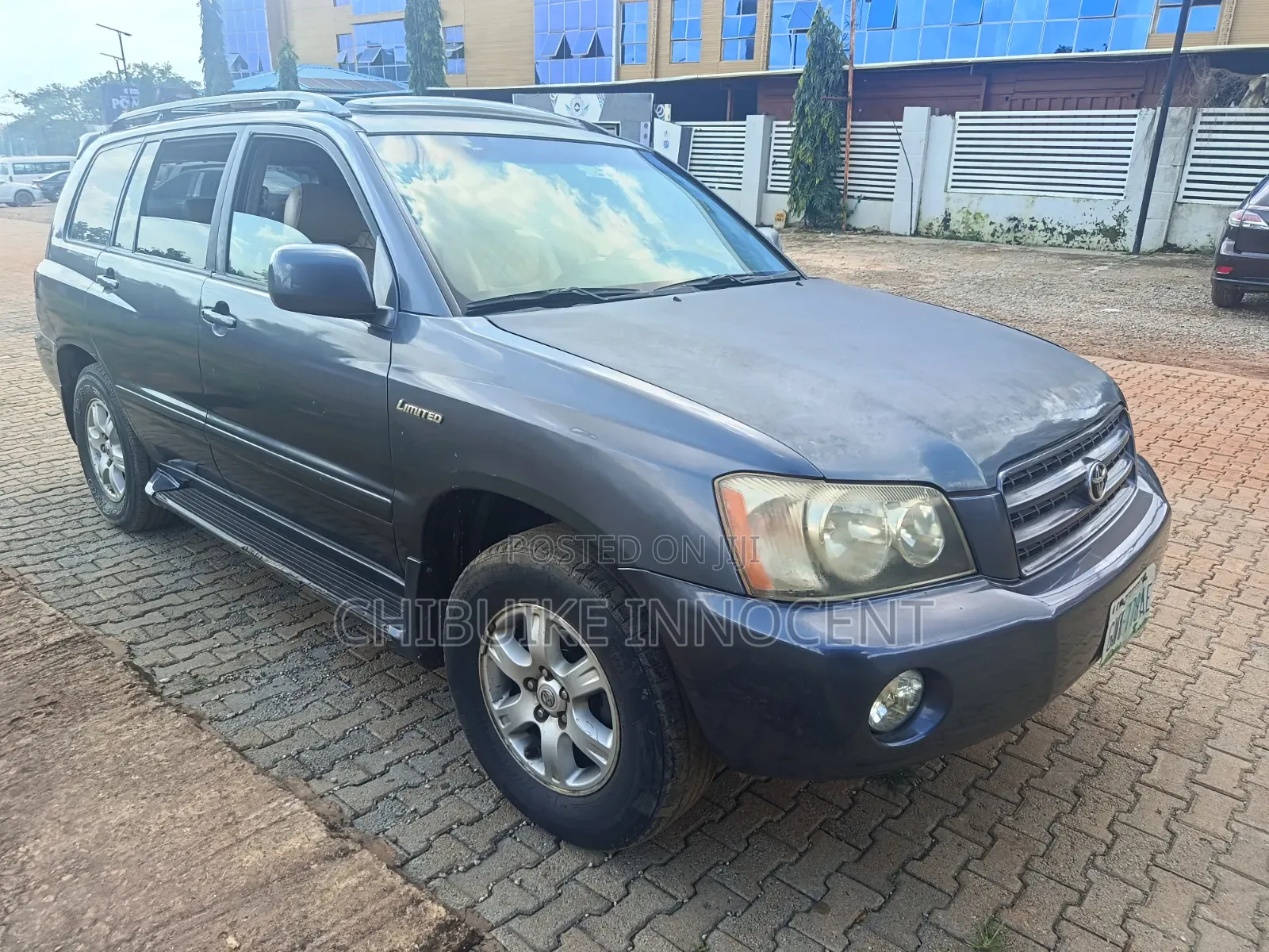 Toyota Highlander 2003 Gray