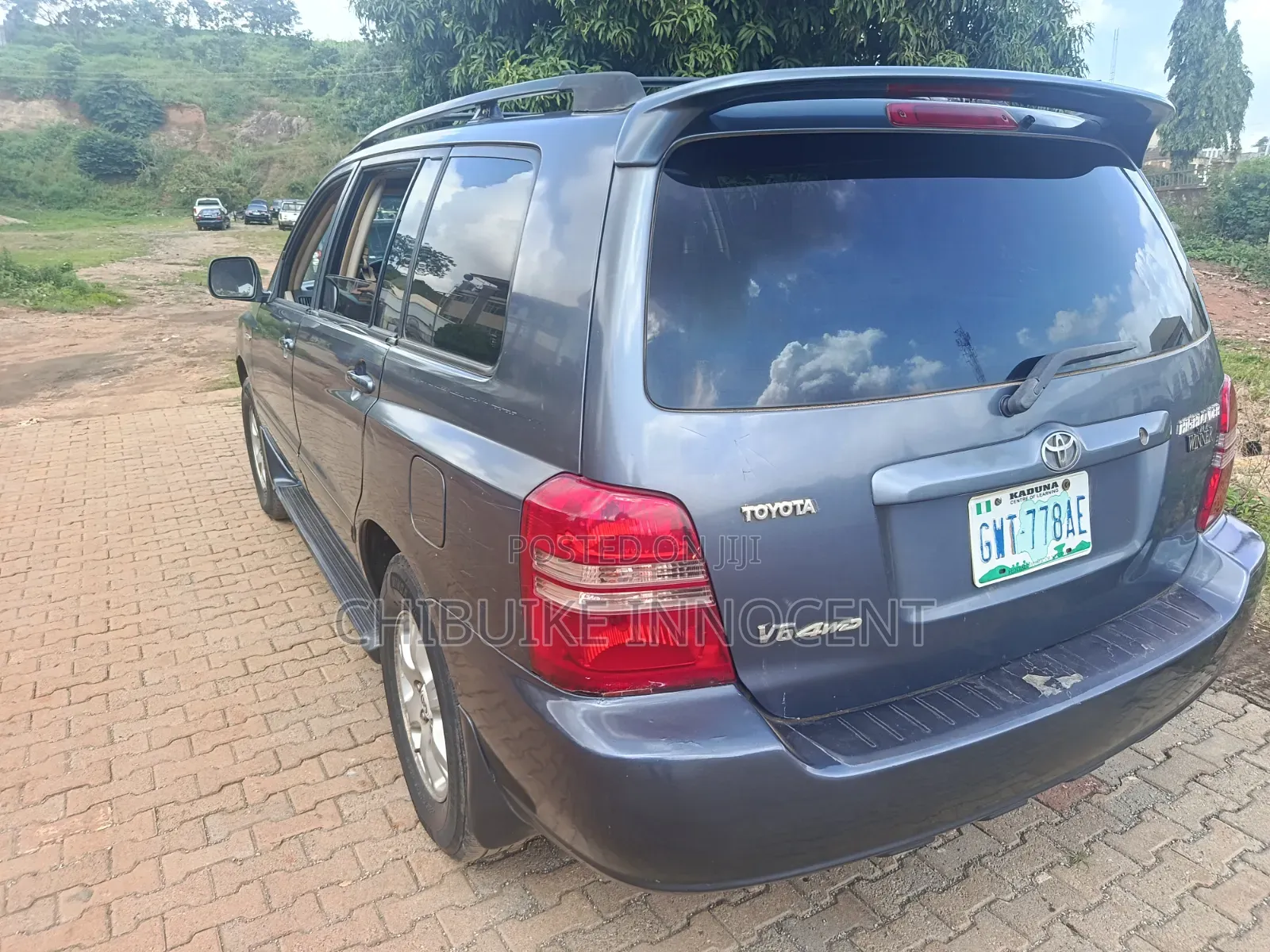Toyota Highlander 2003 Gray