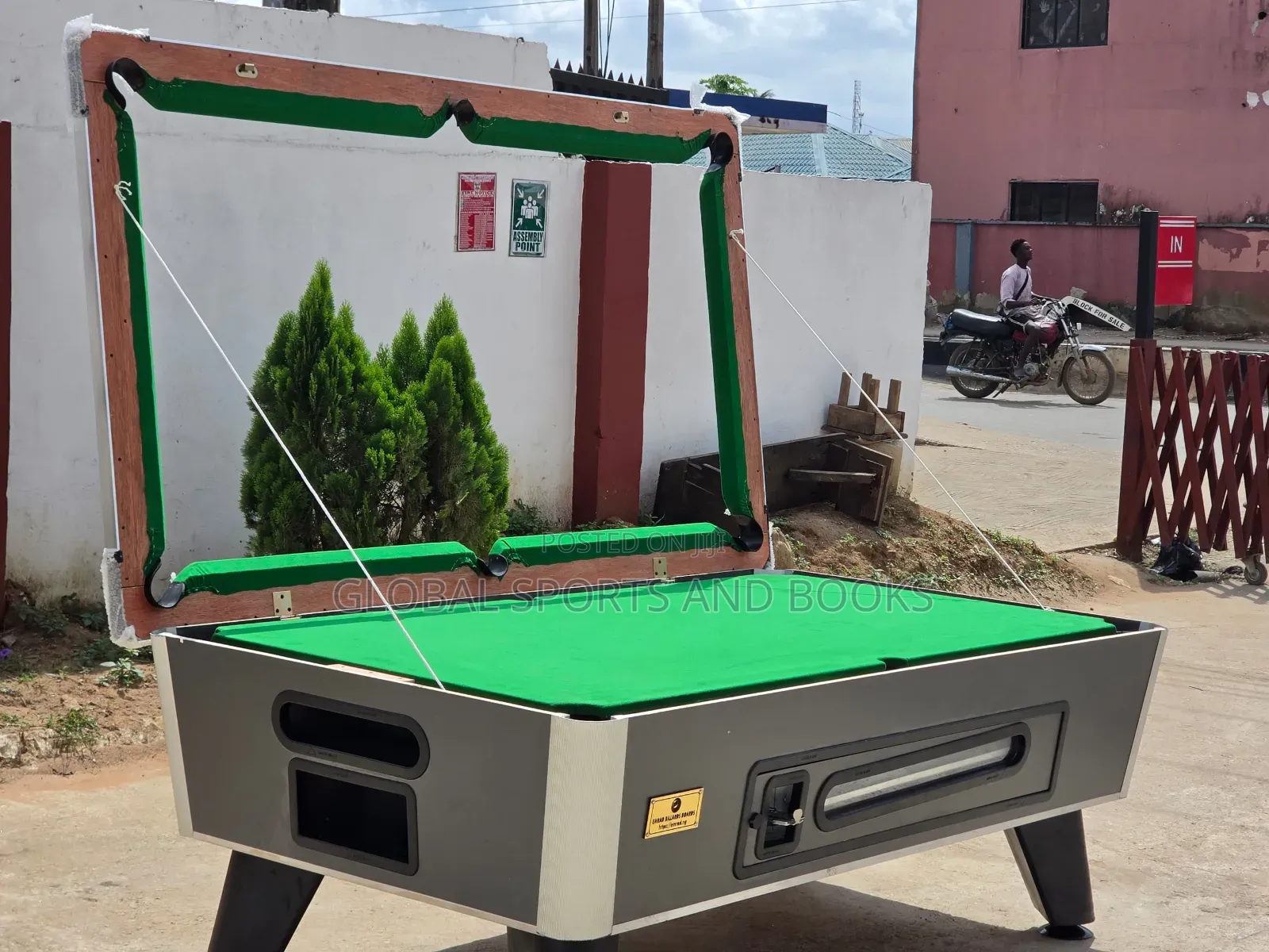 High Quality Marble Easy 8 Standard Coin Snooker Board