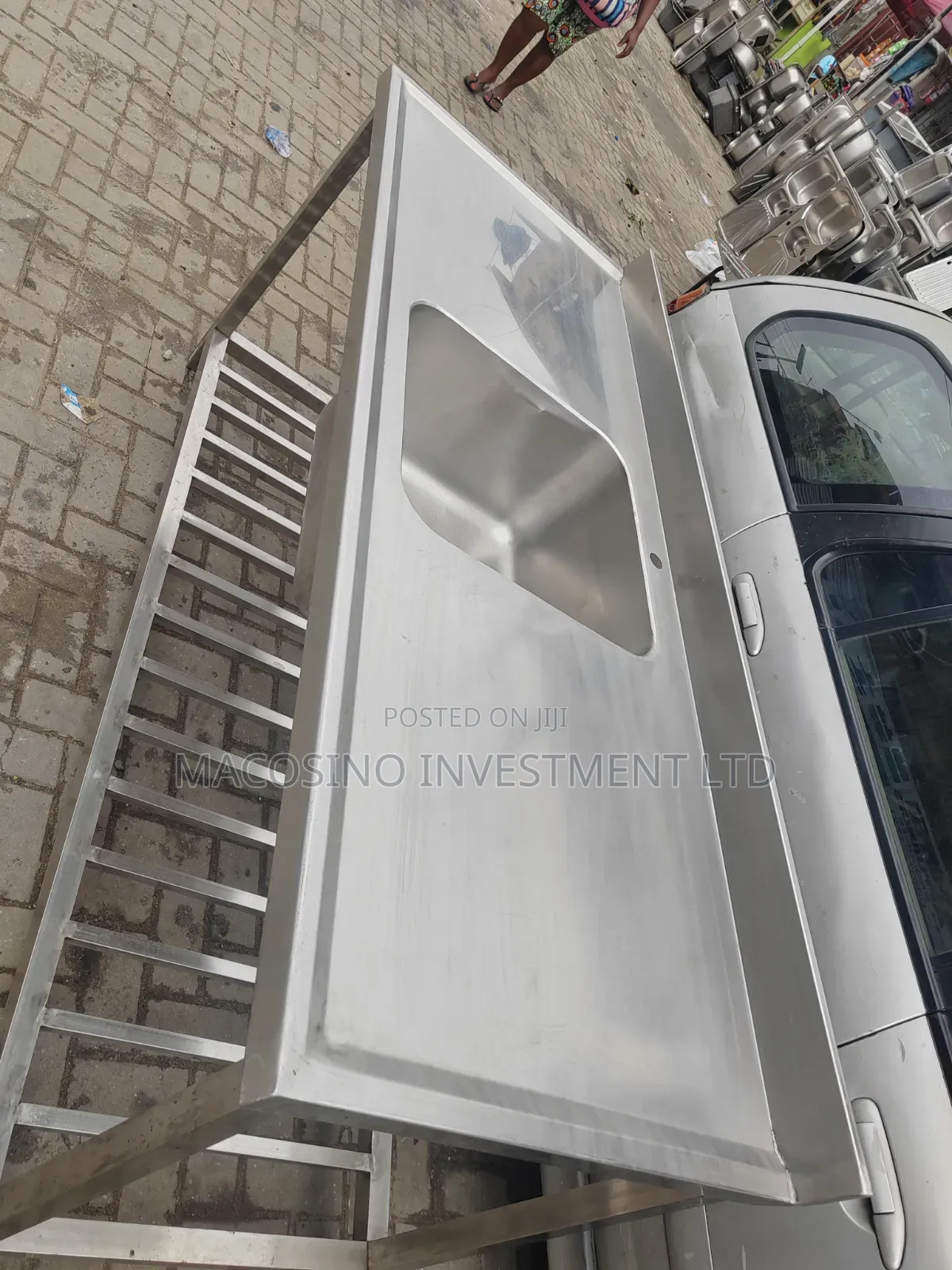304 Stainless Steel, 1.5mm Thickness Industrial Sink