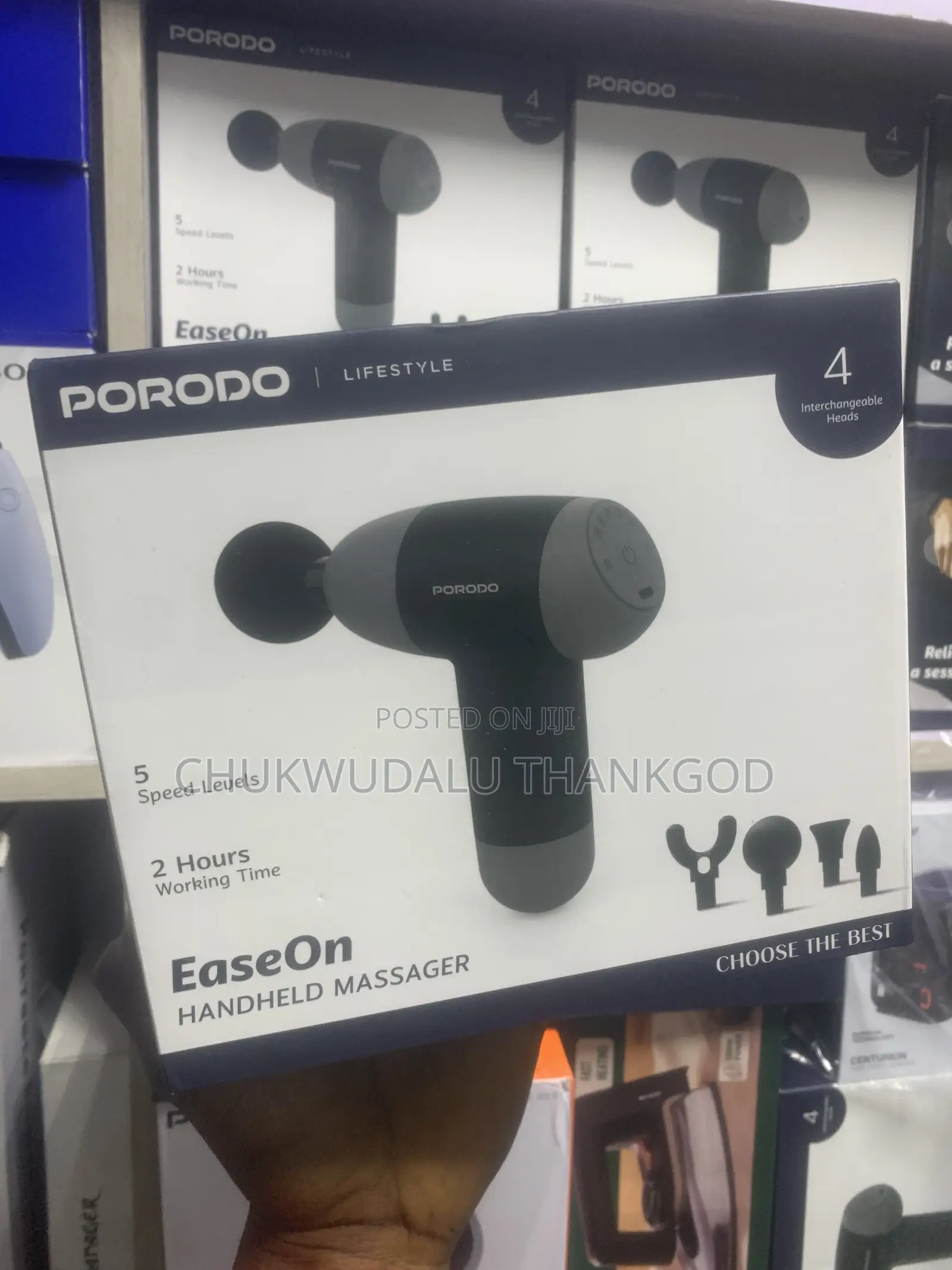 Porodo EaseOn Handheld Massager
