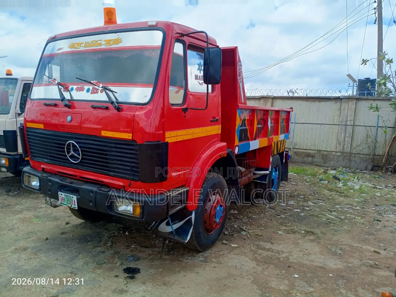Flat Head Tipping Truck