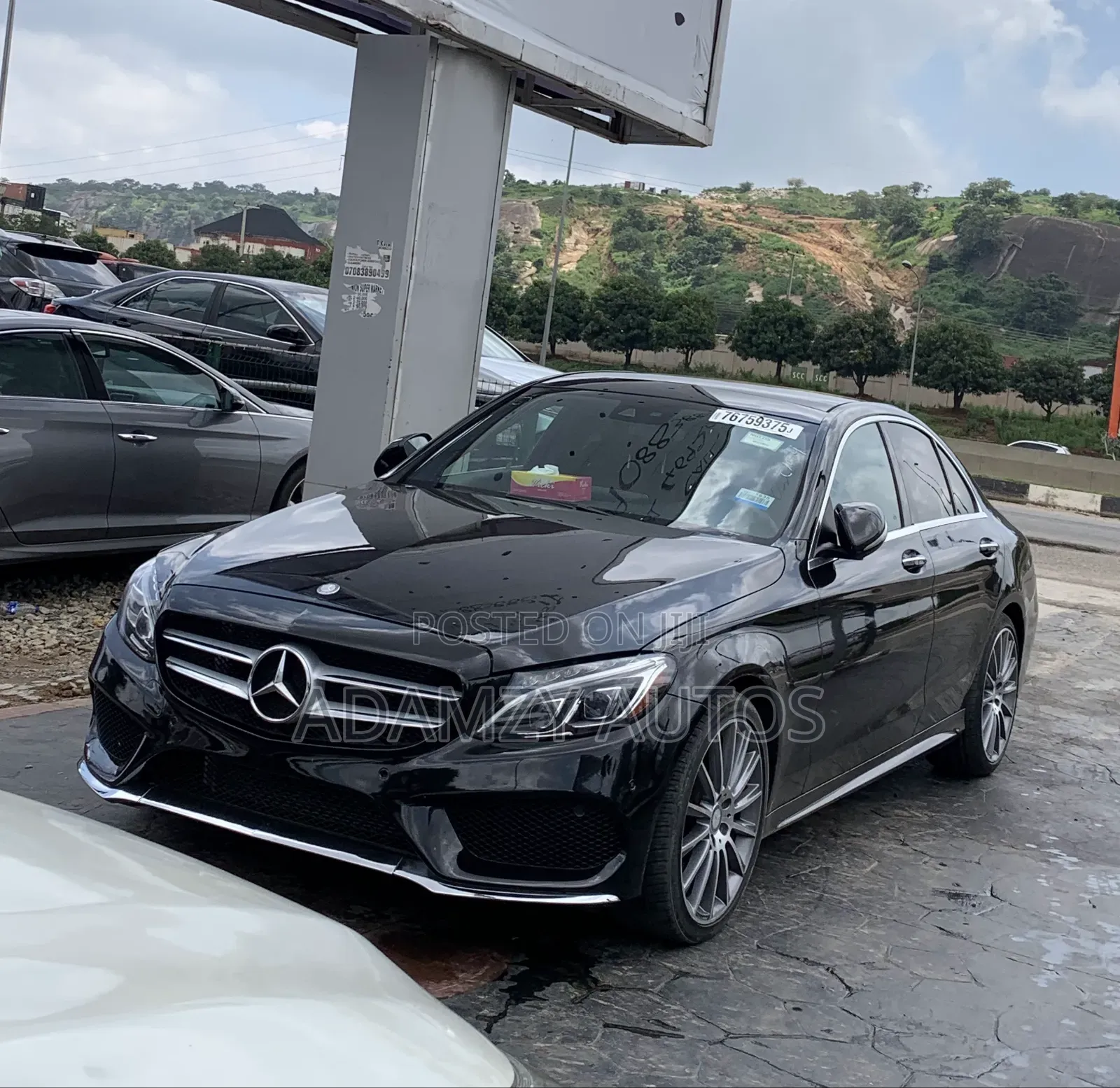 Mercedes-Benz C400 2014 Black