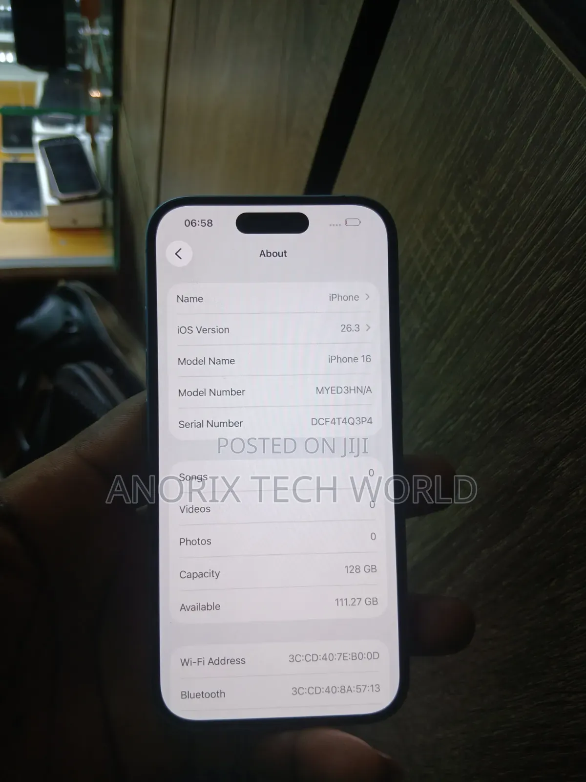 Apple iPhone 16 128 GB Blue
