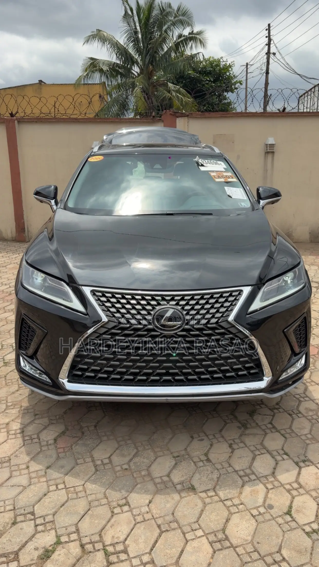 Lexus RX 350L 4WD 2020 Black