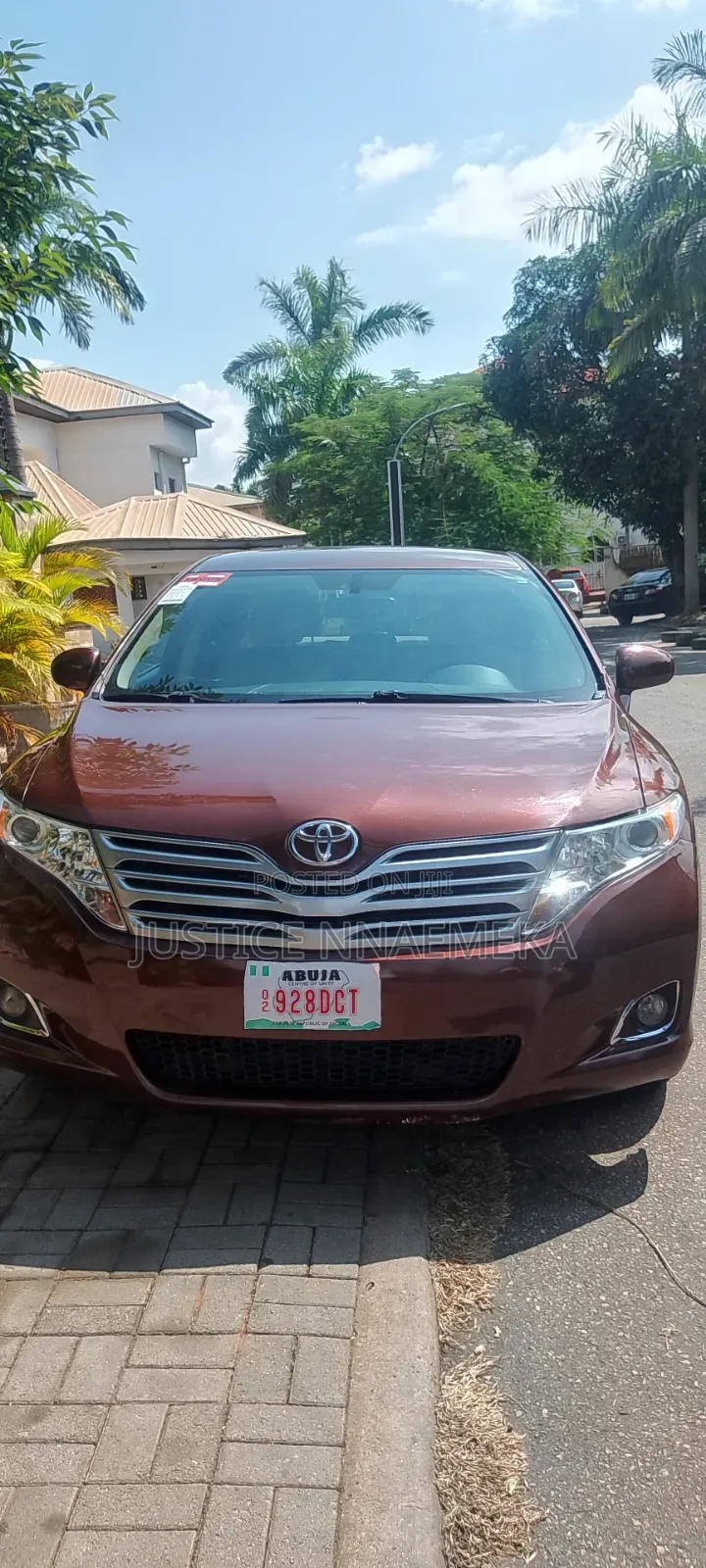 Toyota Venza 2011 Maroon