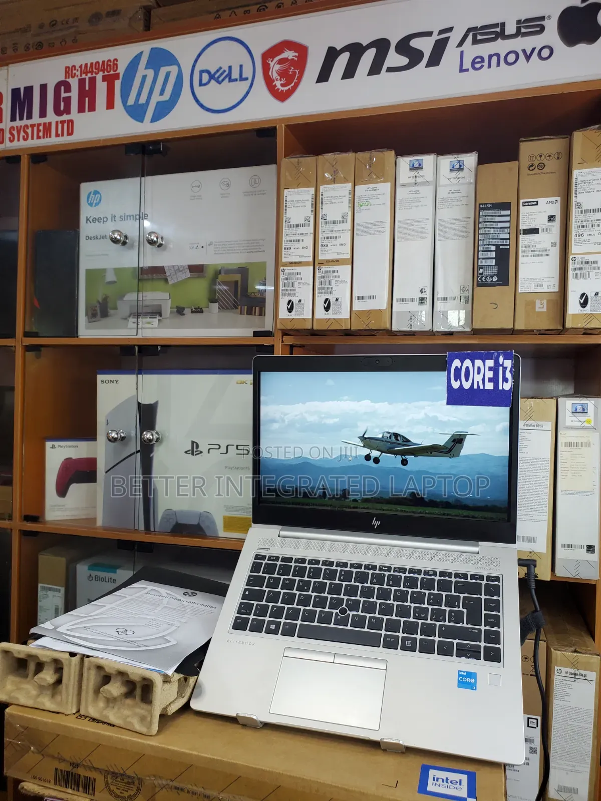 New Laptop HP EliteBook 840r G4 4GB Intel Core i3 SSD 256GB