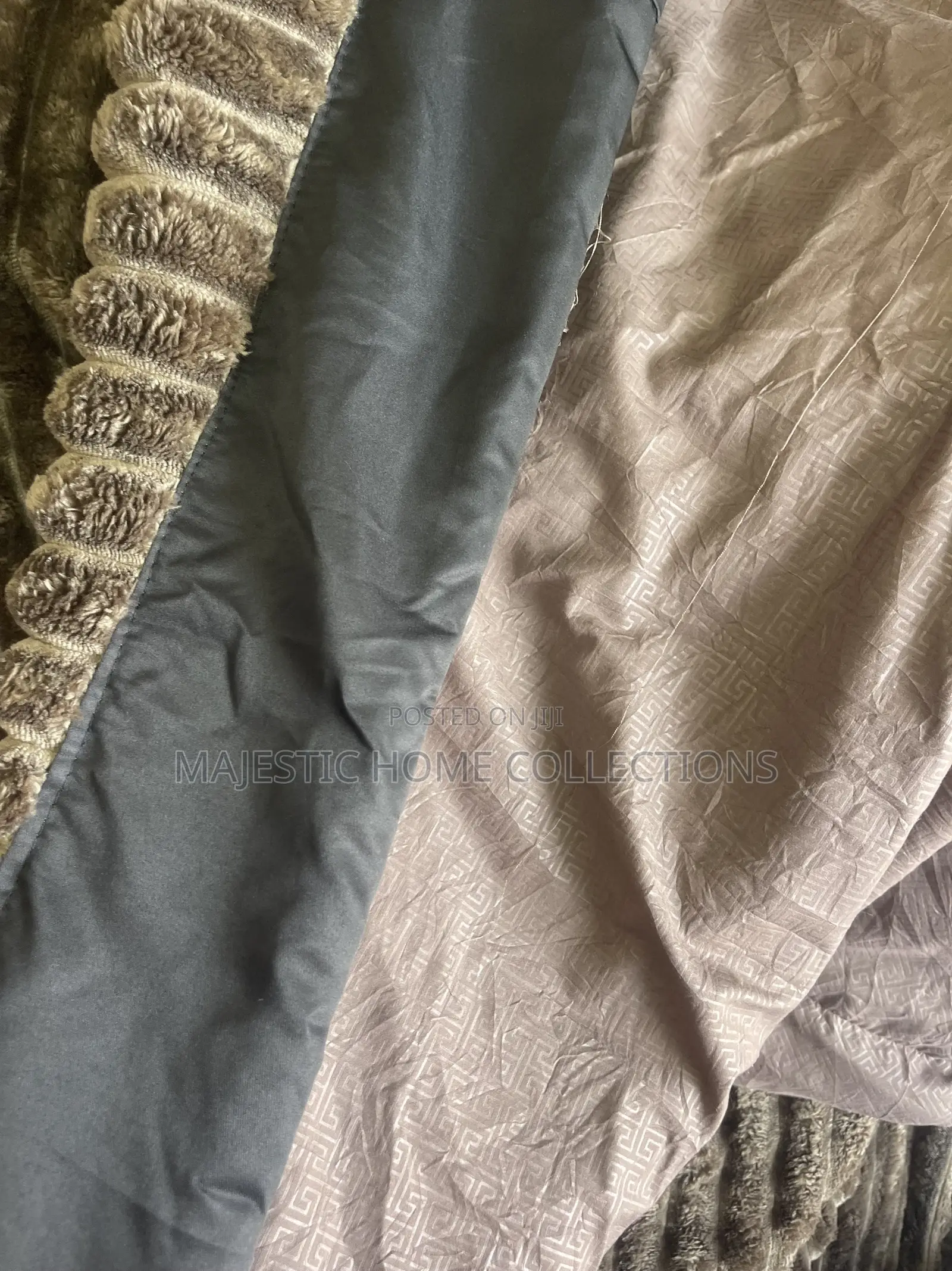 6×7 Reversible Corduroy Blanket / Bed Cover