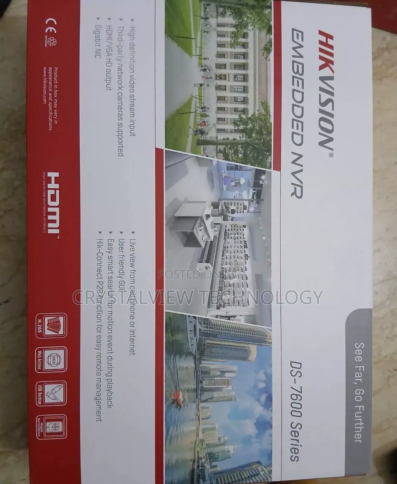 Hikvision 16channel NVR (Non PoE)