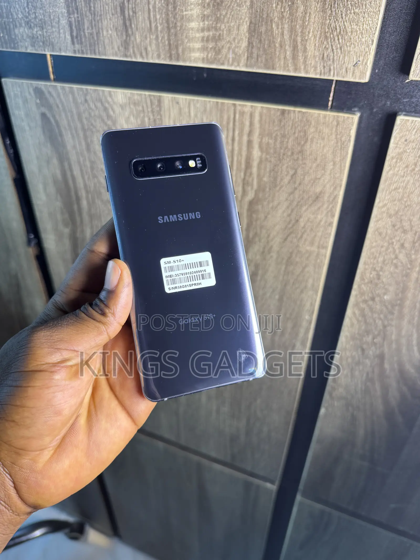 Samsung Galaxy S10 Plus 128 GB Black